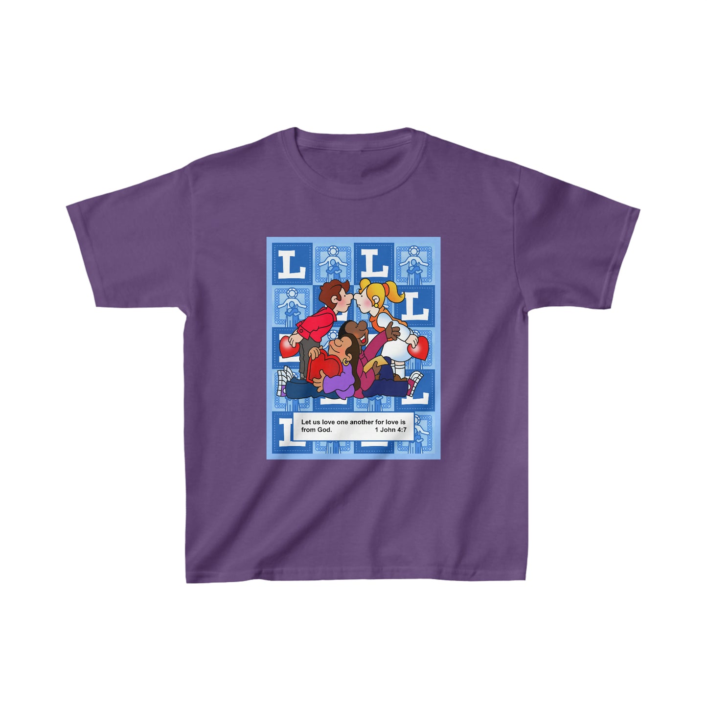 The Bible as Simple as ABC L Kids Heavy Cotton™ Tee