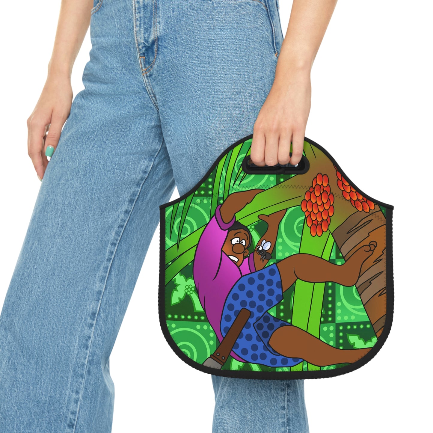 A Fowl Chain of Events! Neoprene Lunch Bag