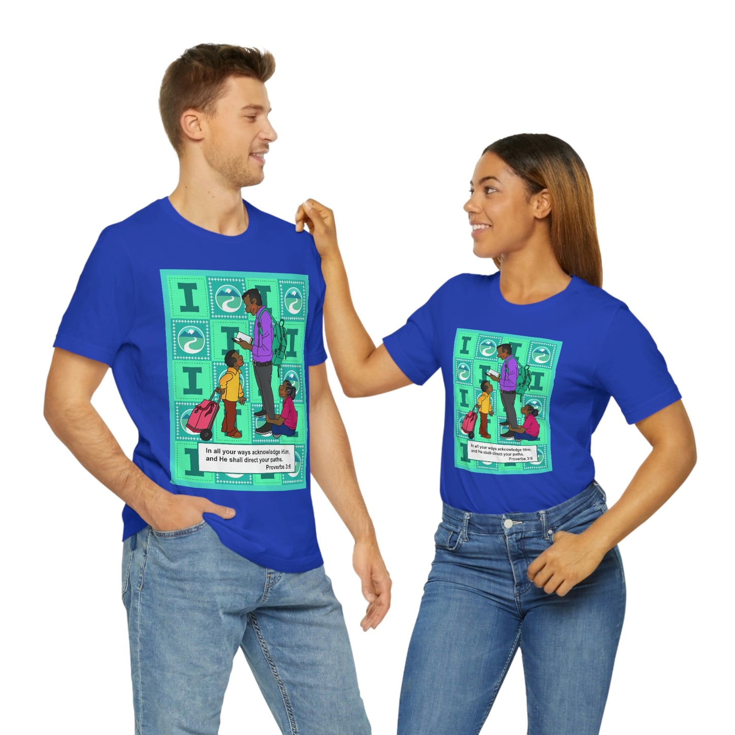 The Bible as Simple as ABC I Unisex Jersey Short Sleeve Tee