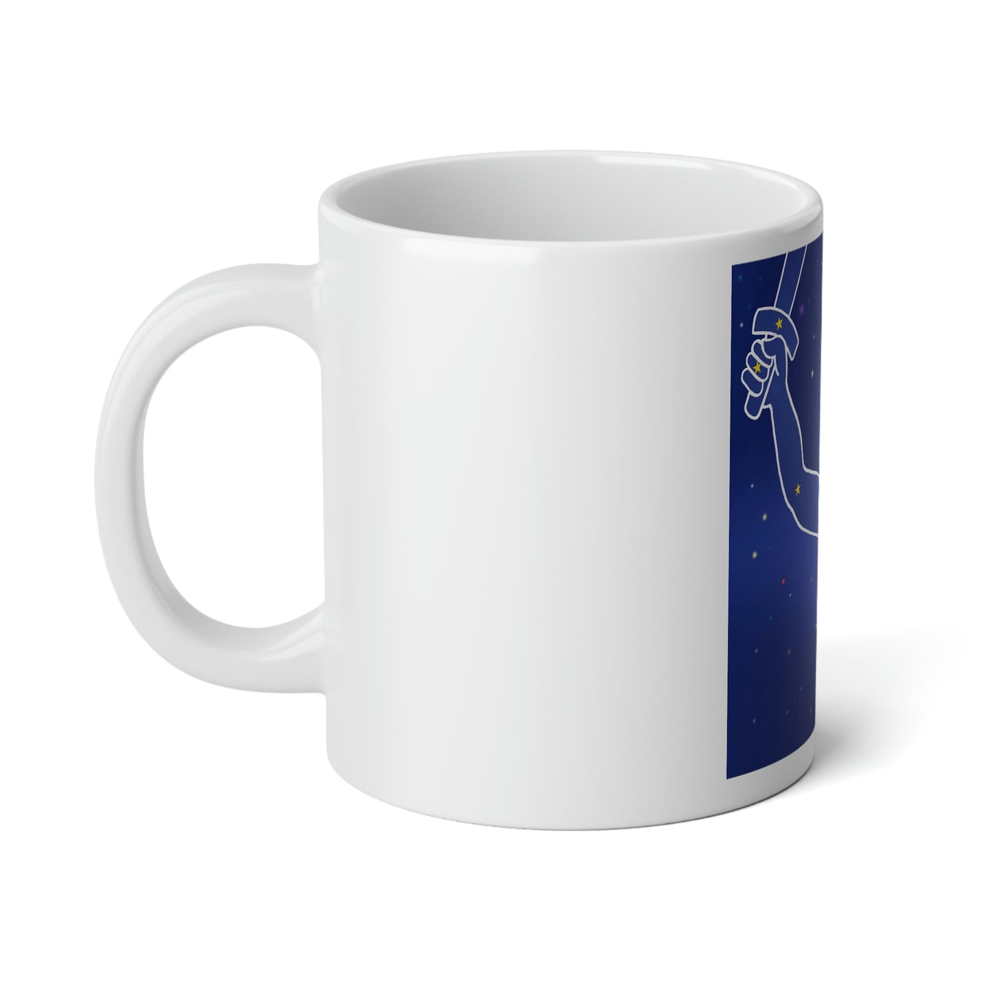 Triple Gratitude with Assorted Monsters!! Jumbo Mug, 20oz