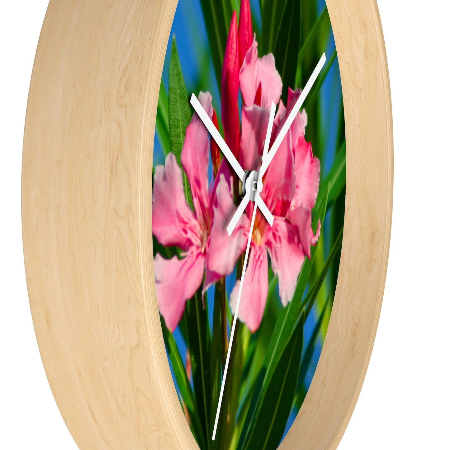 Flowers 30 Wall Clock