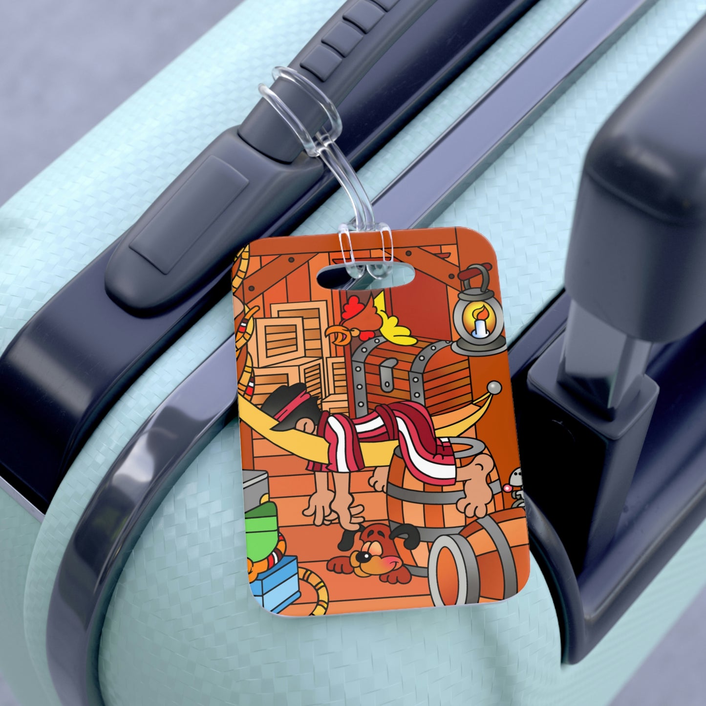 The Story of Jonah! Bag Tag