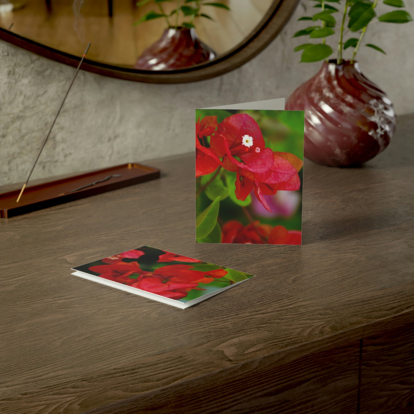 Flowers 28 Greeting Cards (1, 10, 30, and 50pcs)