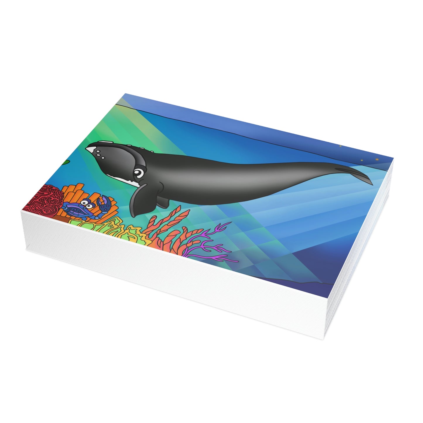 Gray Whale Greeting Card Bundles (envelopes not included)