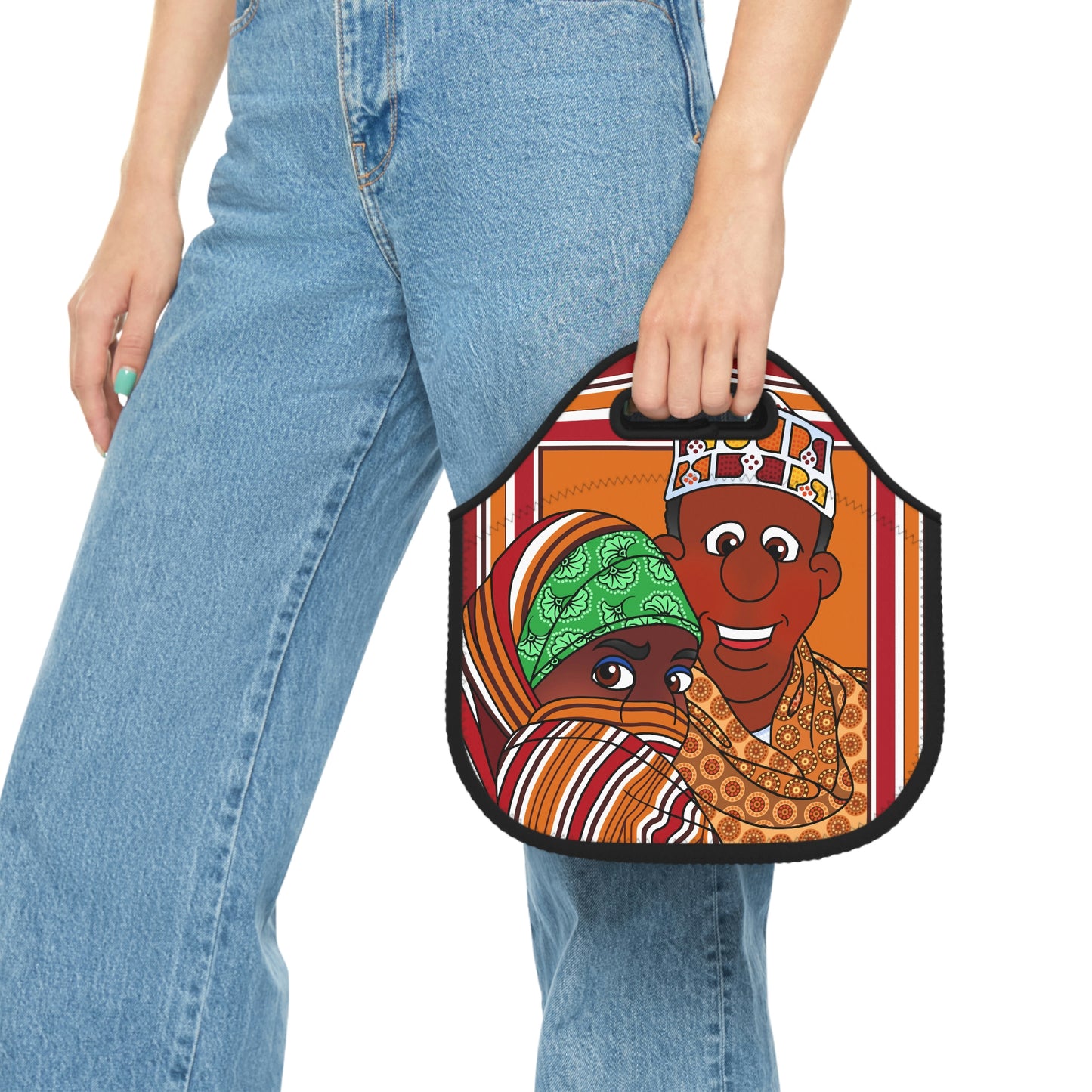 The Kitty Cat Cried! Neoprene Lunch Bag