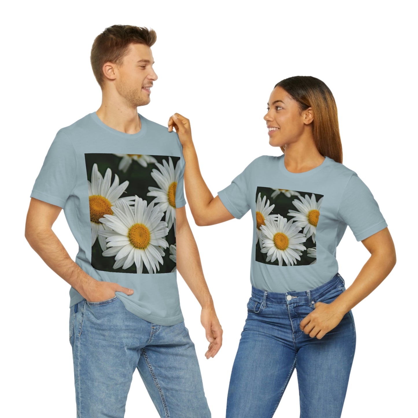 Flowers 01 Unisex Jersey Short Sleeve Tee