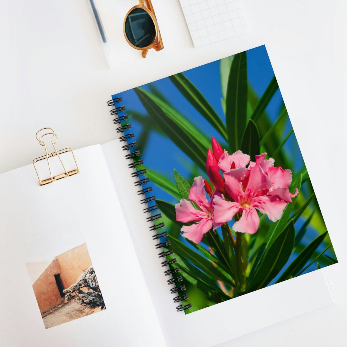 Flowers 30 Spiral Notebook - Ruled Line