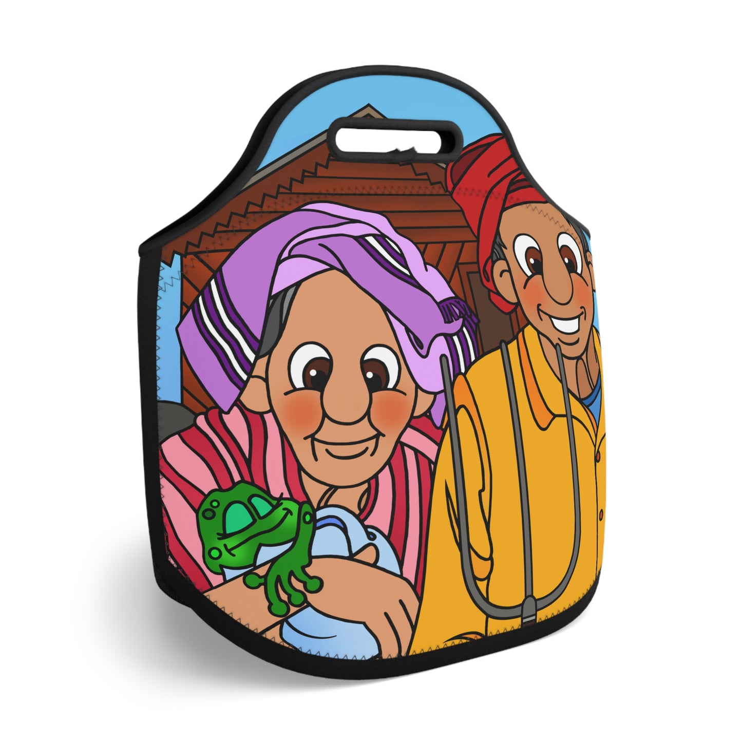 The Frog Princess Neoprene Lunch Bag