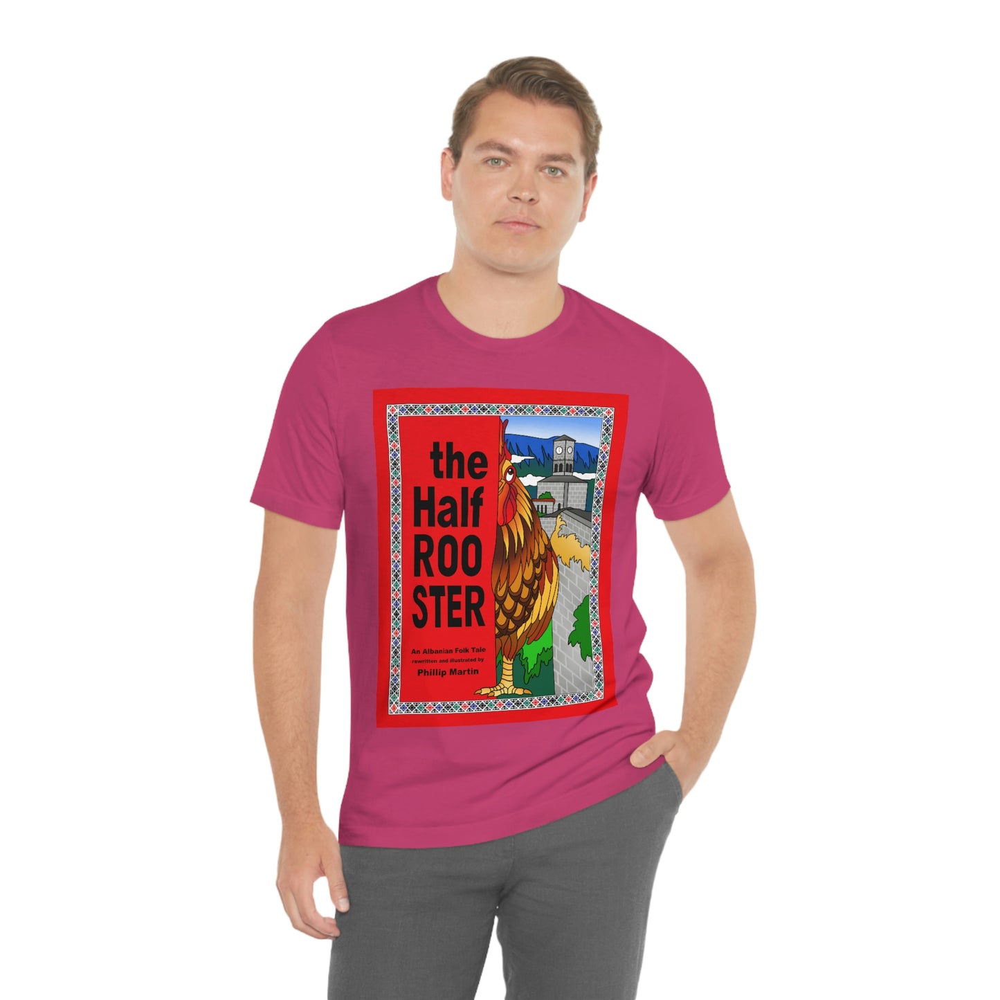 The Half Rooster Unisex Jersey Short Sleeve Tee