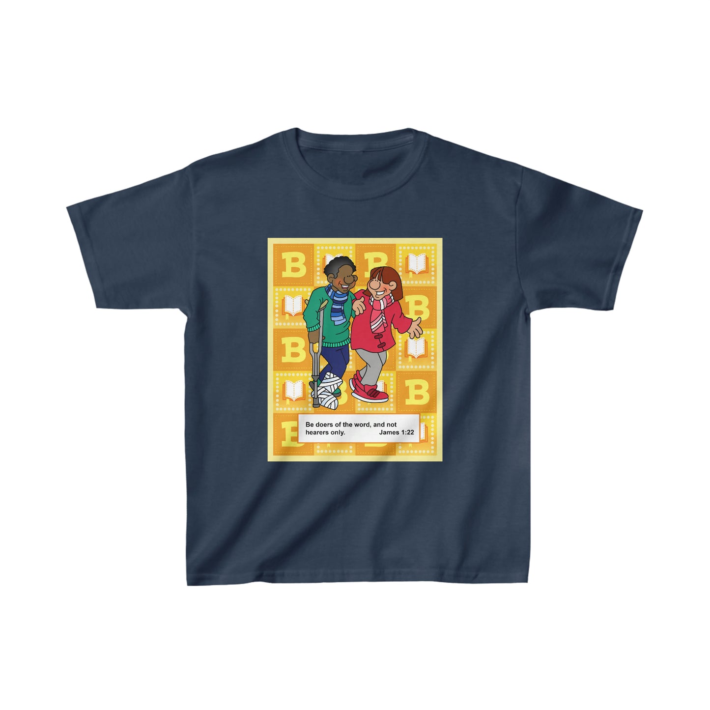 The Bible as Simple as ABC B Kids Heavy Cotton™ Tee