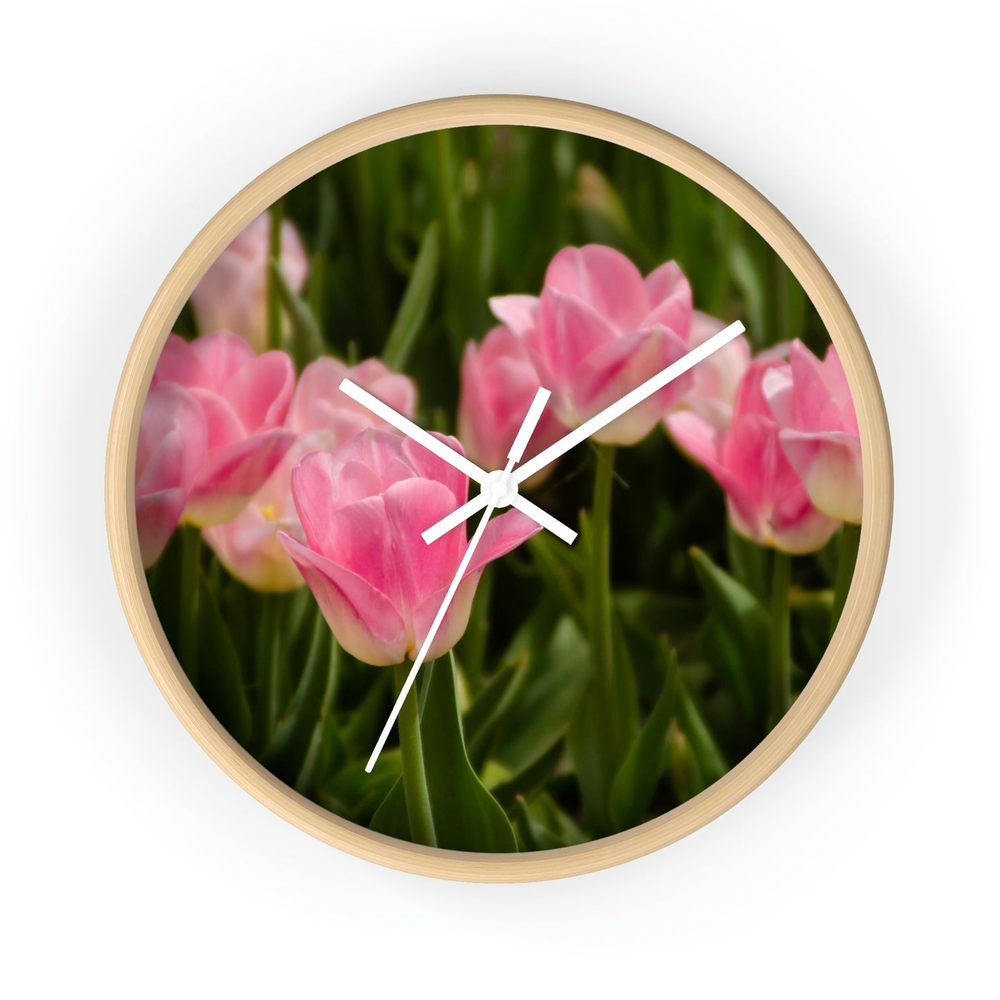 Flowers 17 Wall Clock