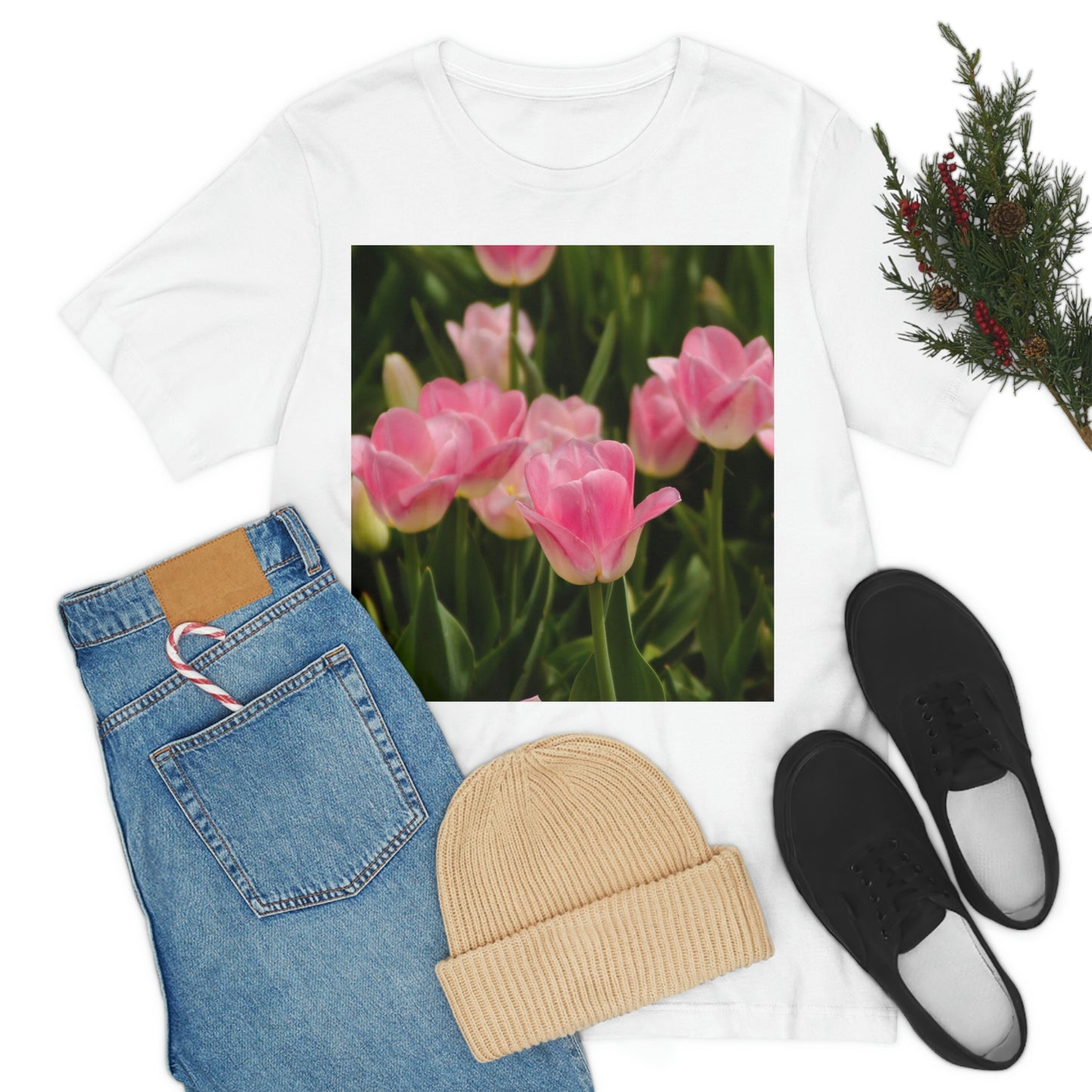 Flowers 17 Unisex Jersey Short Sleeve Tee