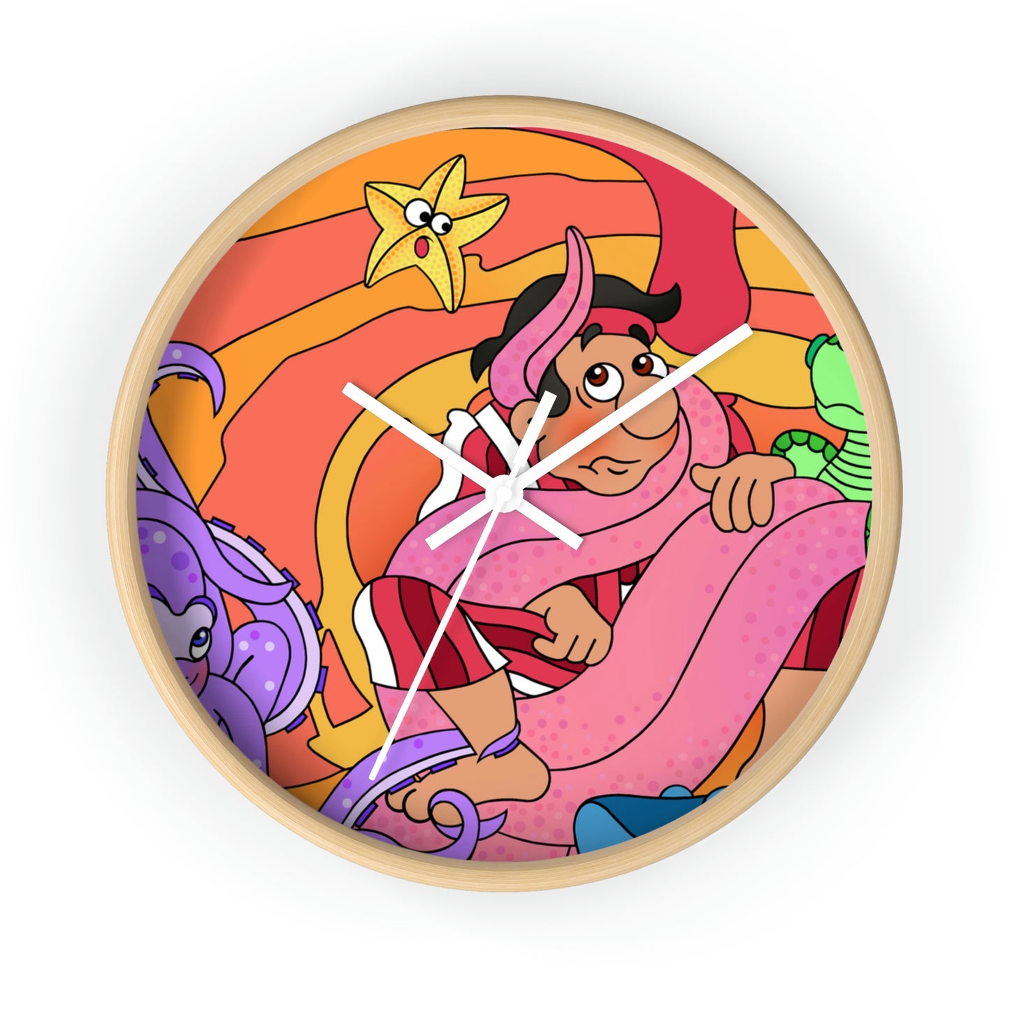 The Story of Jonah Wall clock