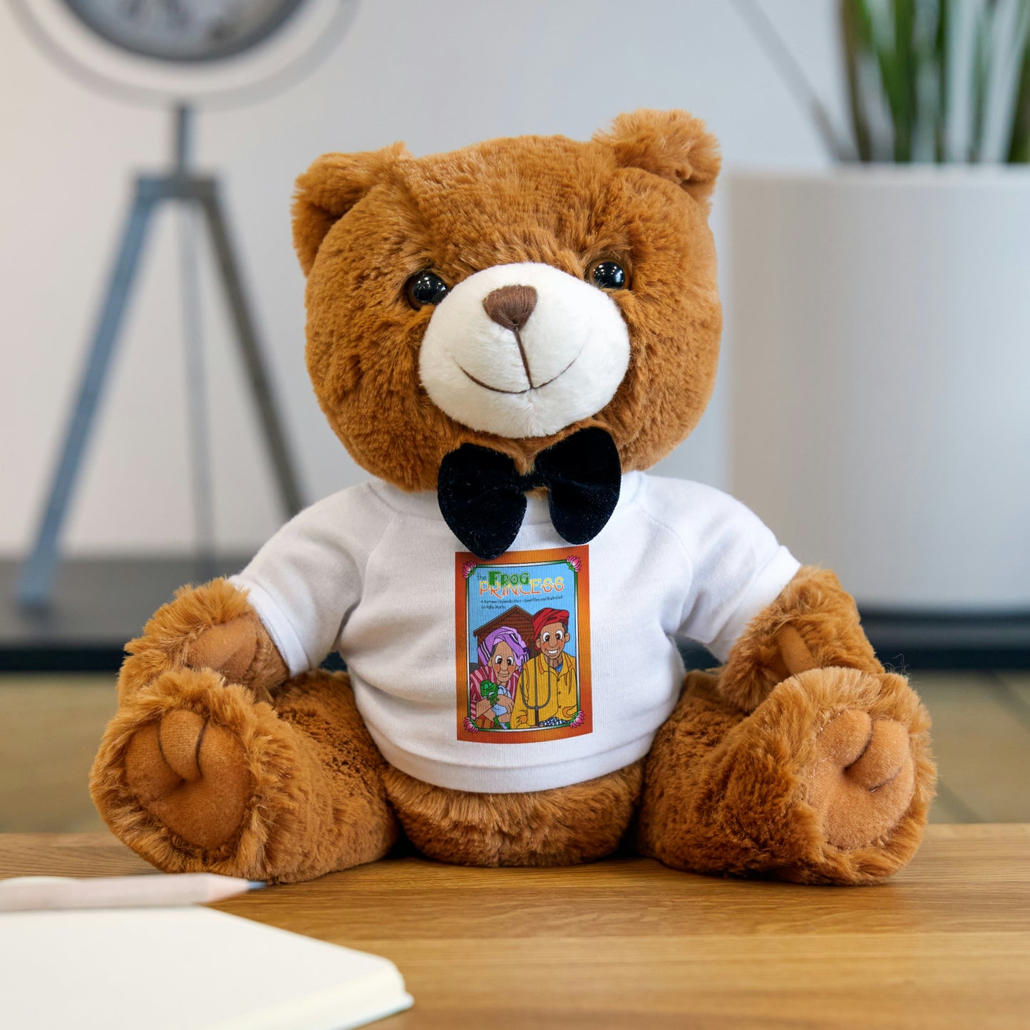 The Frog Princess Teddy Bear with T-Shirt