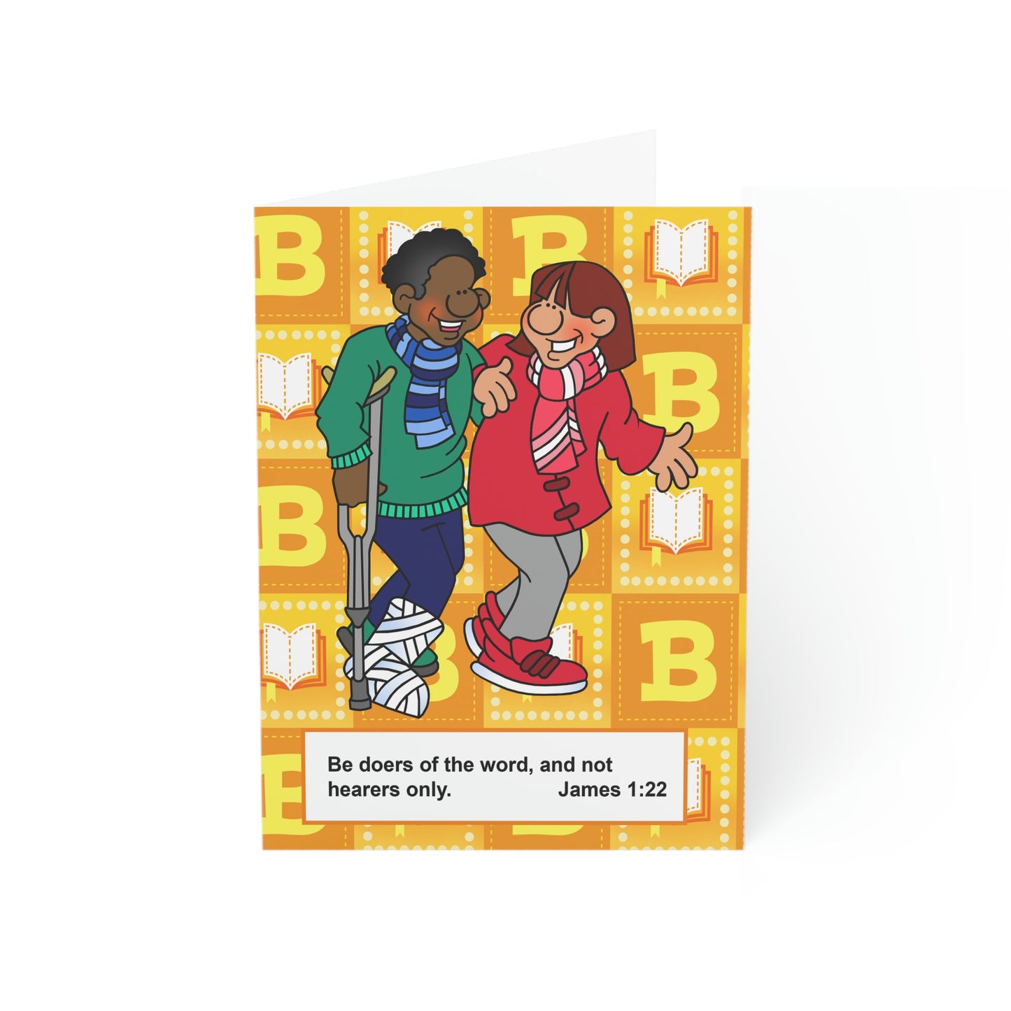 The Bible as Simple as ABC B Greeting Cards (1, 10, 30, and 50pcs)