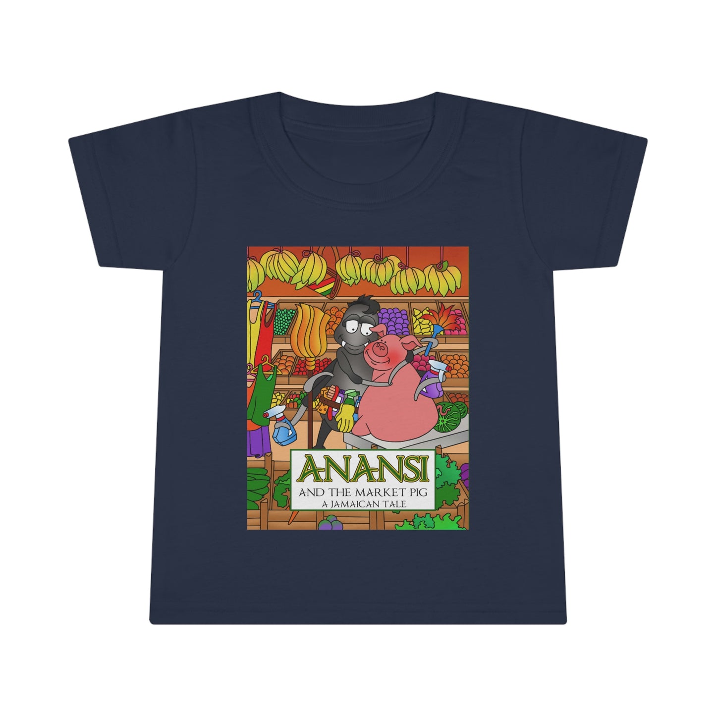 Anansi and the Market Pig Toddler T-shirt