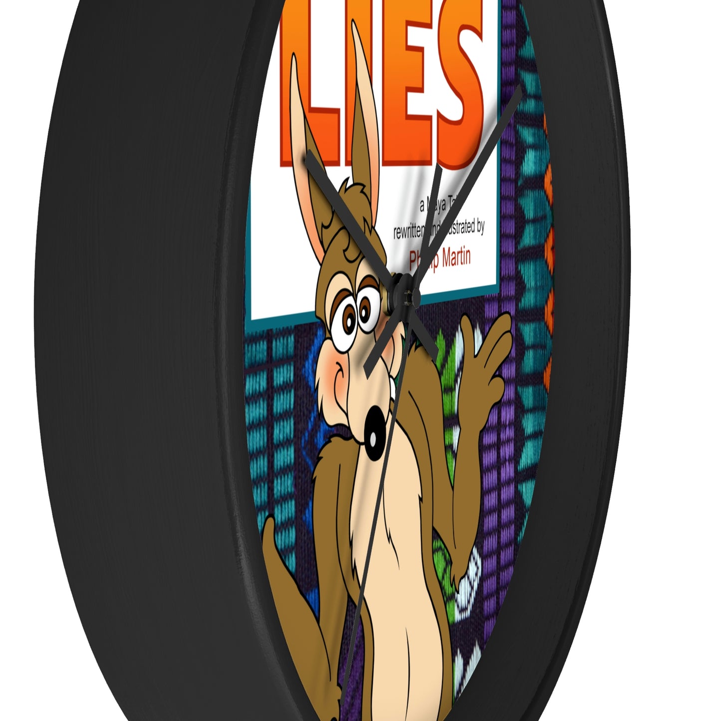A Pack of Lies Wall clock