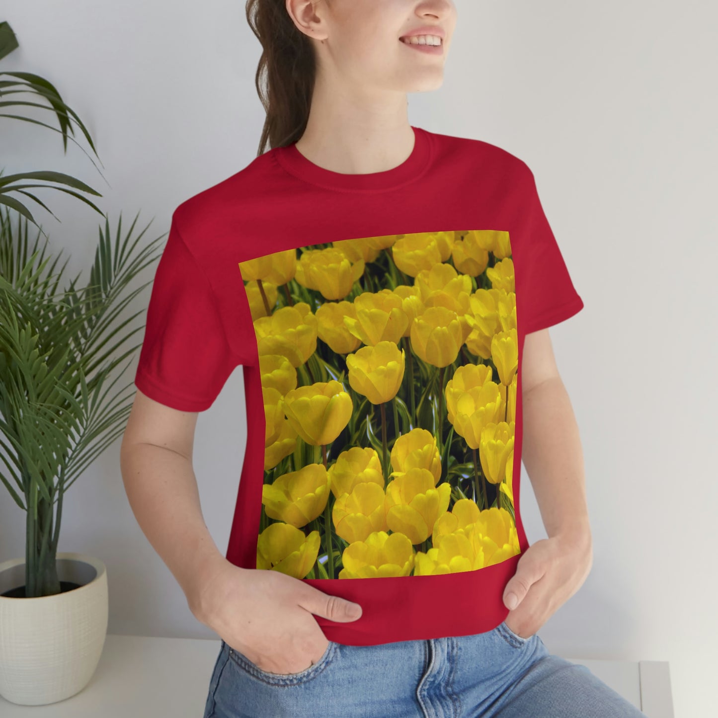 Flowers 23 Unisex Jersey Short Sleeve Tee