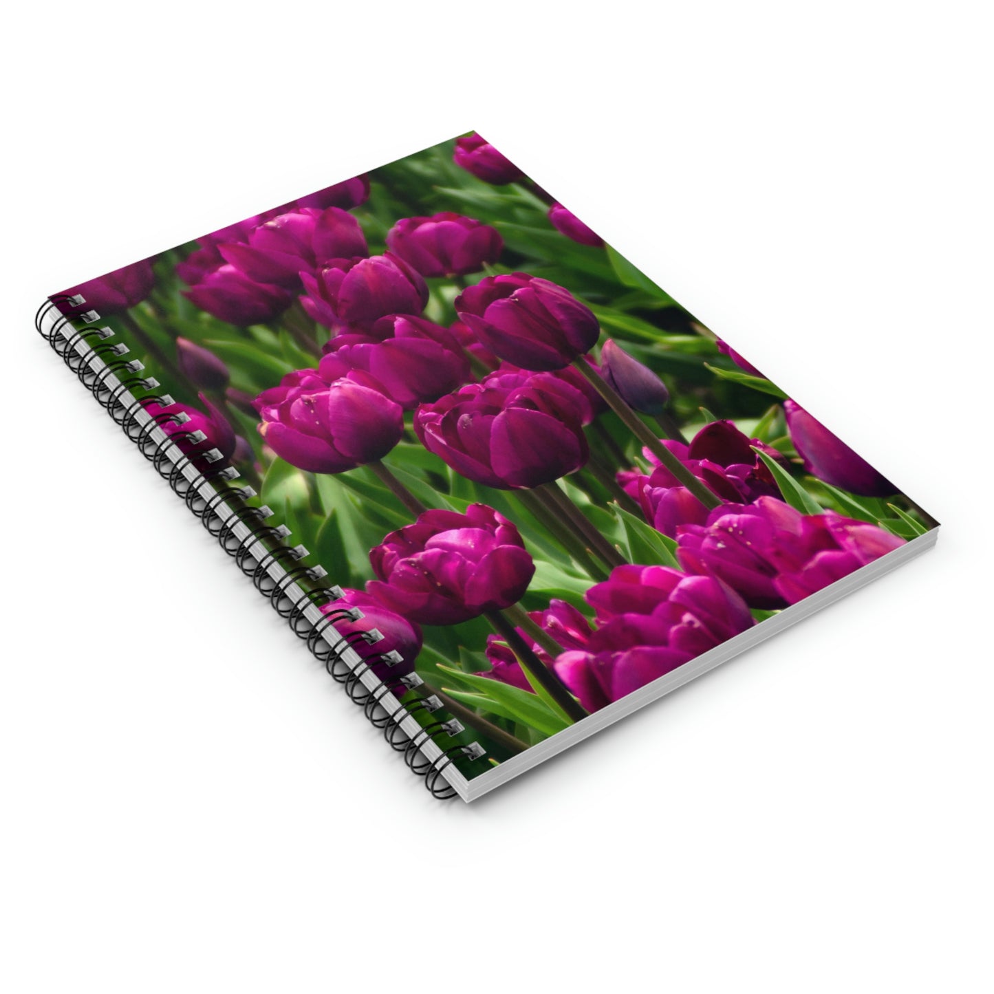 Flowers 20 Spiral Notebook - Ruled Line