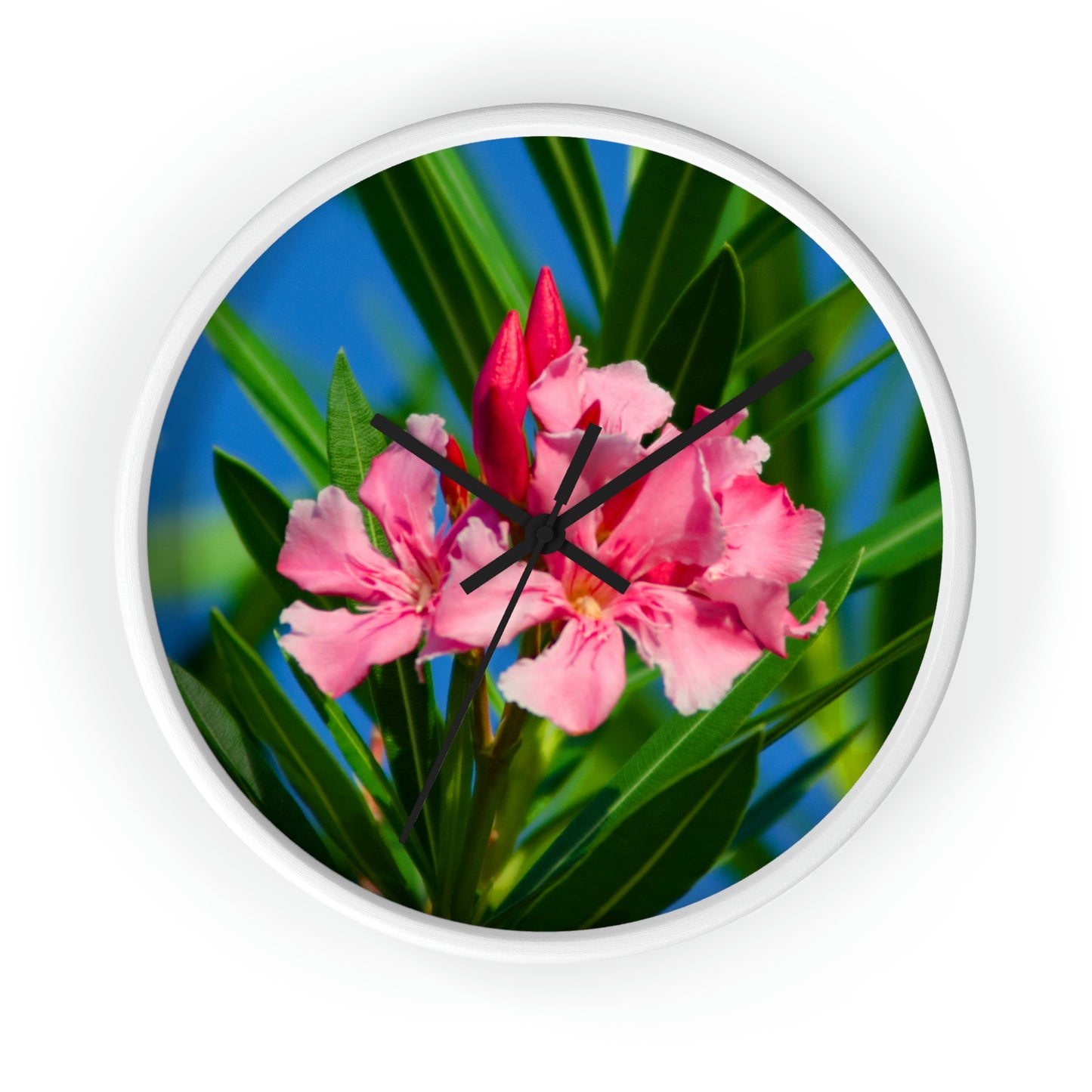 Flowers 30 Wall Clock