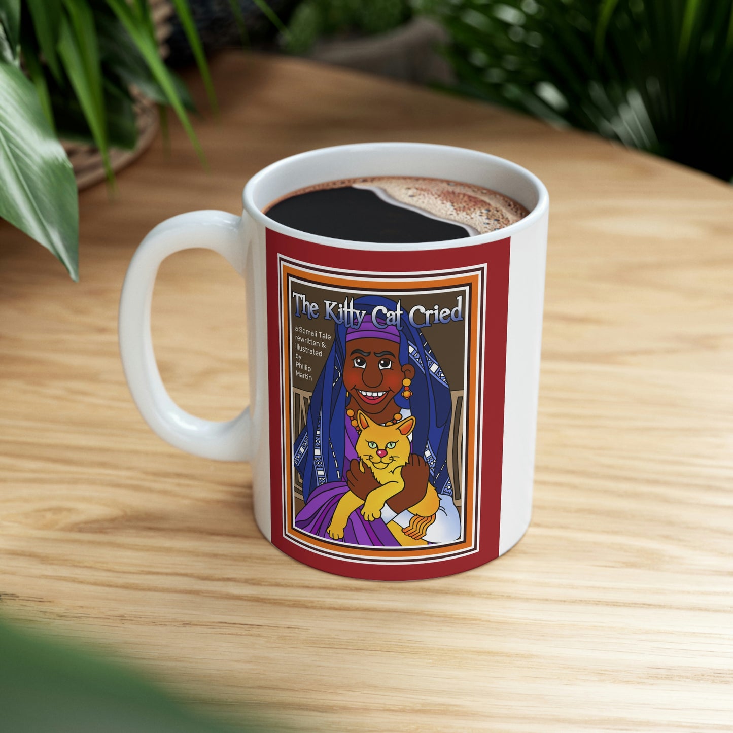 The Kitty Cat Cried Ceramic Mug 11oz