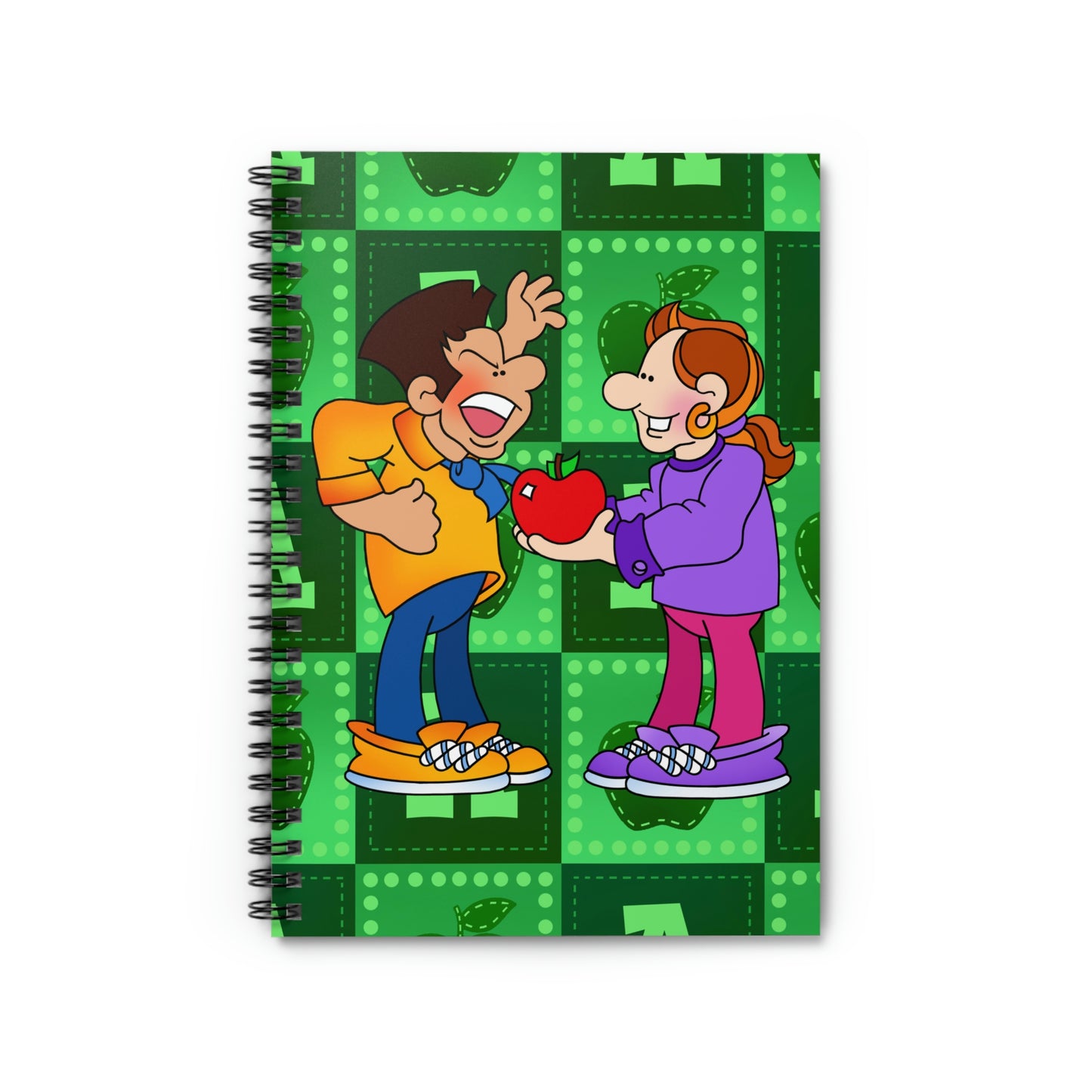 The Bible as Simple as ABC A Spiral Notebook - Ruled Line