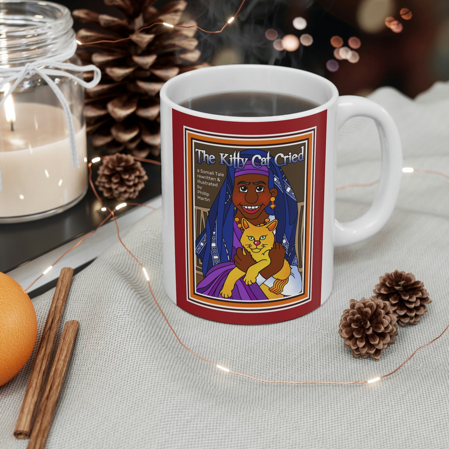 The Kitty Cat Cried Ceramic Mug 11oz