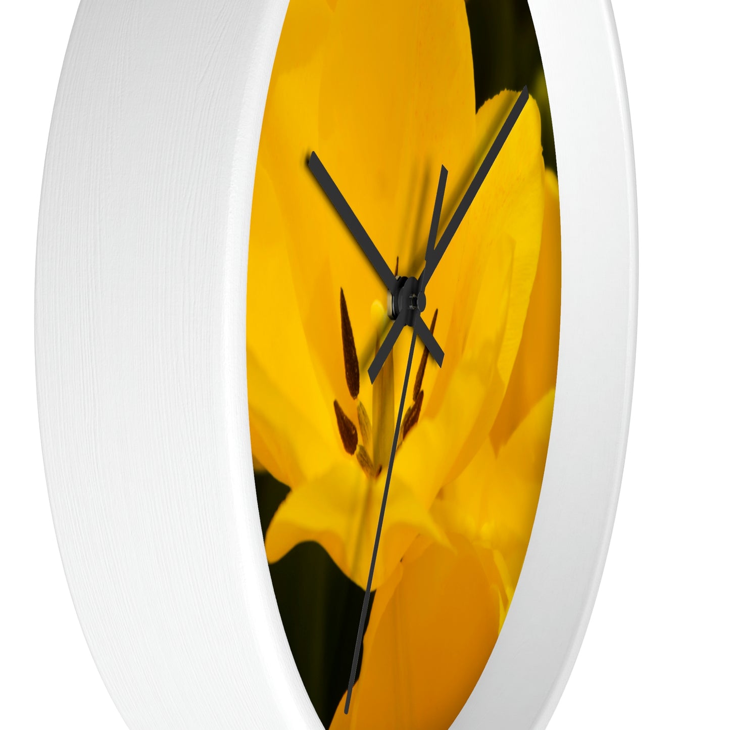 Flowers 16 Wall Clock