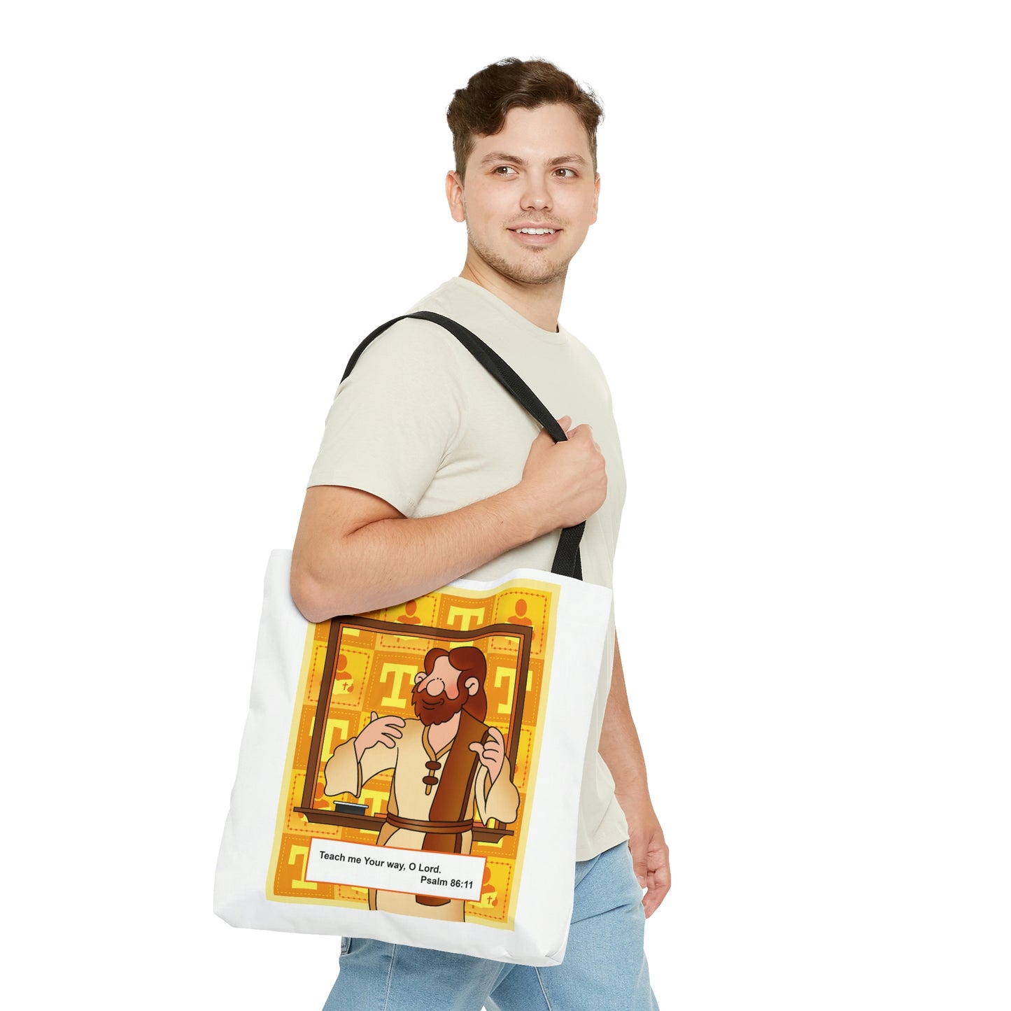 The Bible as Simple as ABC T AOP Tote Bag