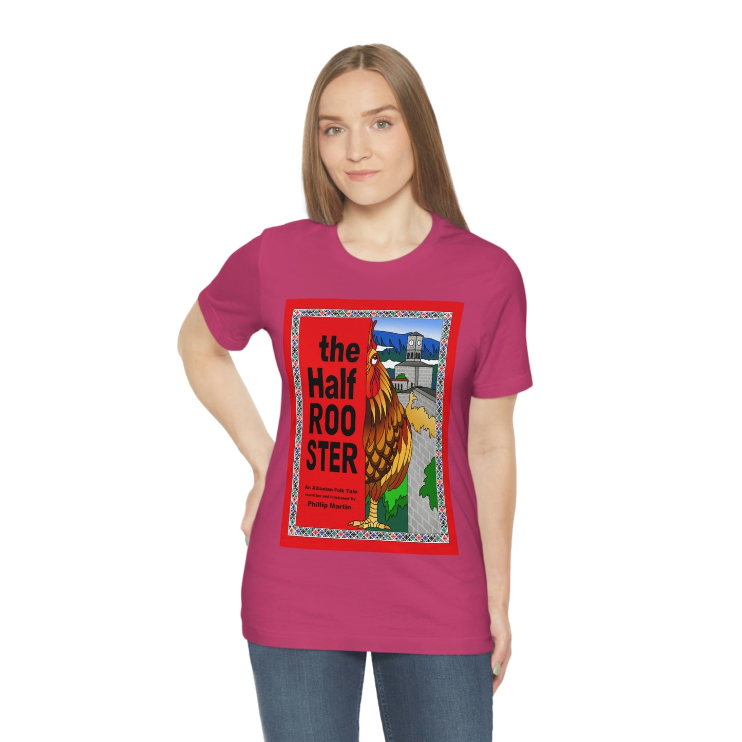 The Half Rooster Unisex Jersey Short Sleeve Tee