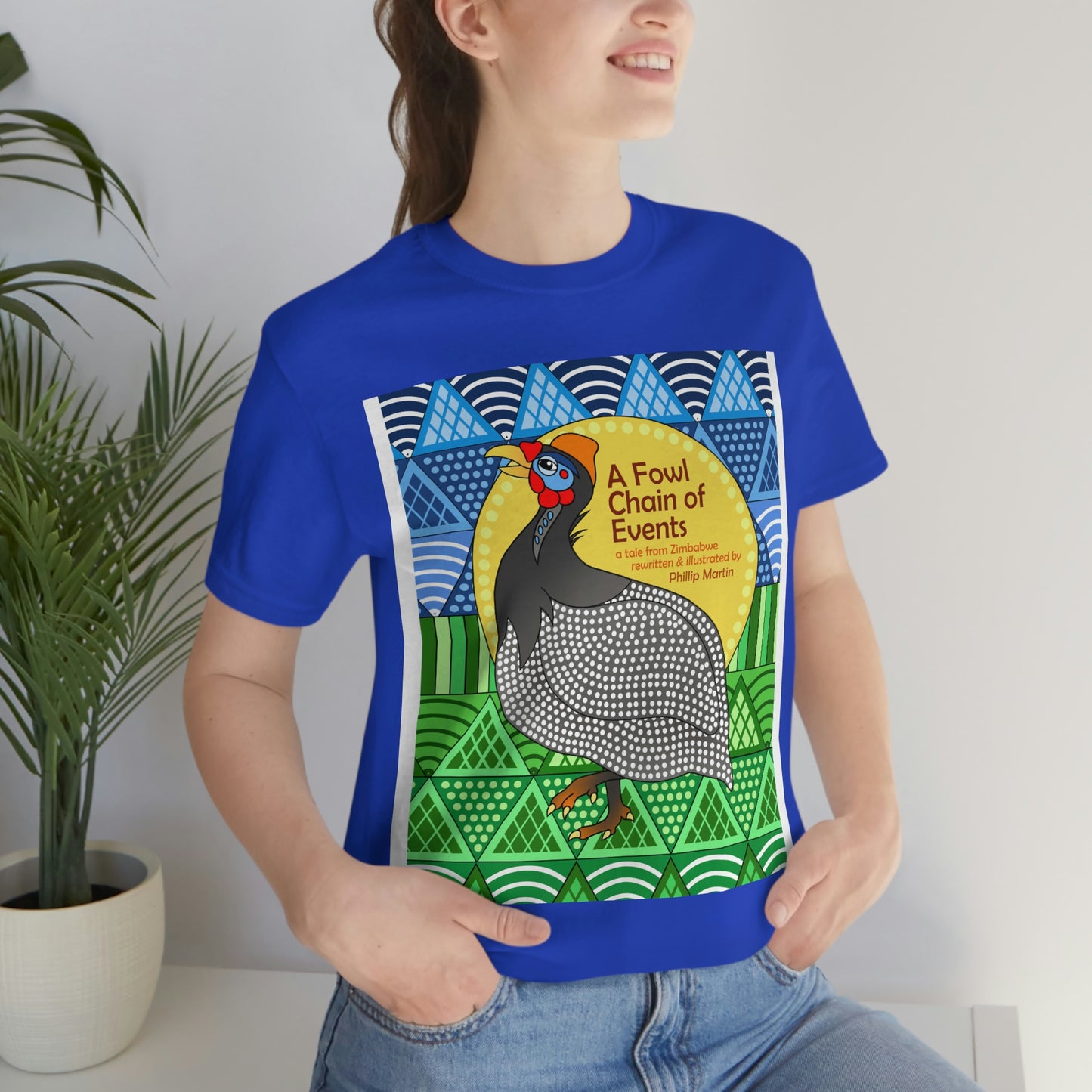 A Fowl Chain of Events Unisex Jersey Short Sleeve Tee