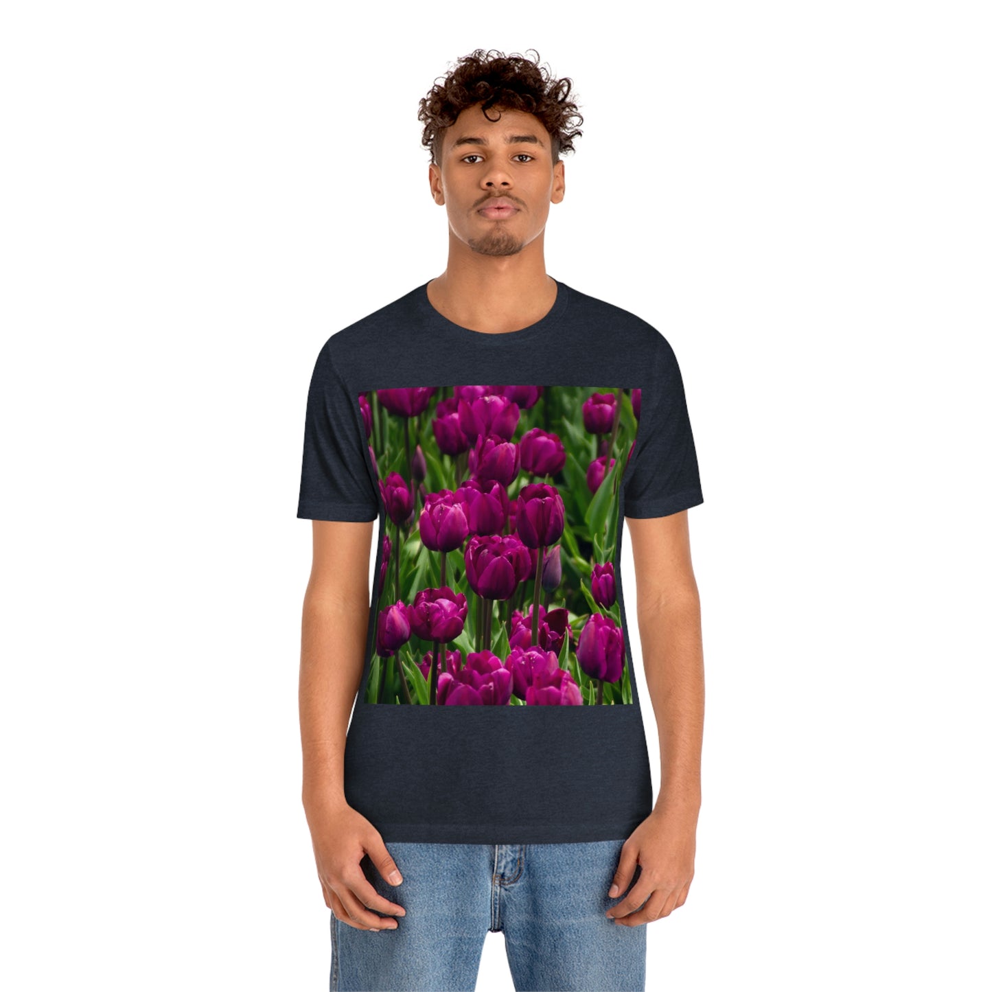 Flowers 20 Unisex Jersey Short Sleeve Tee