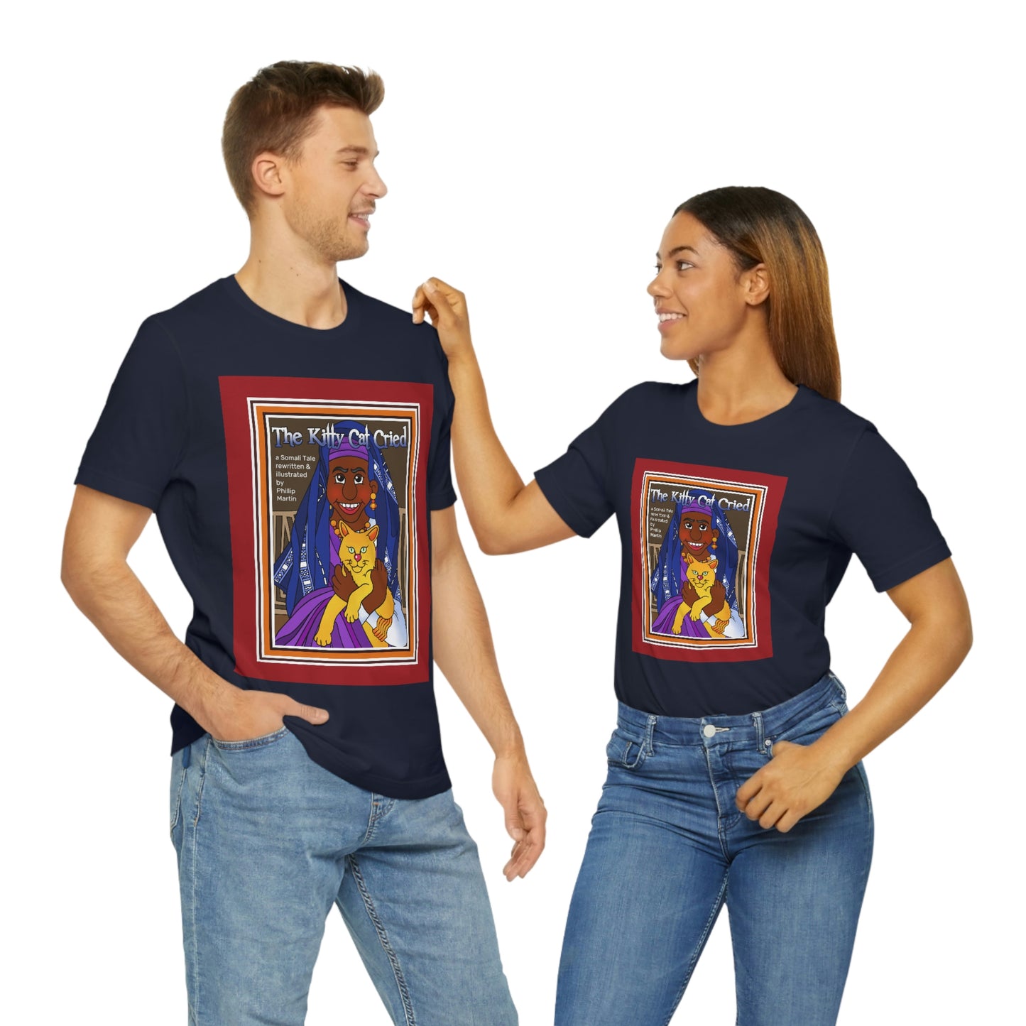 The Kitty Cat Cried Unisex Jersey Short Sleeve Tee