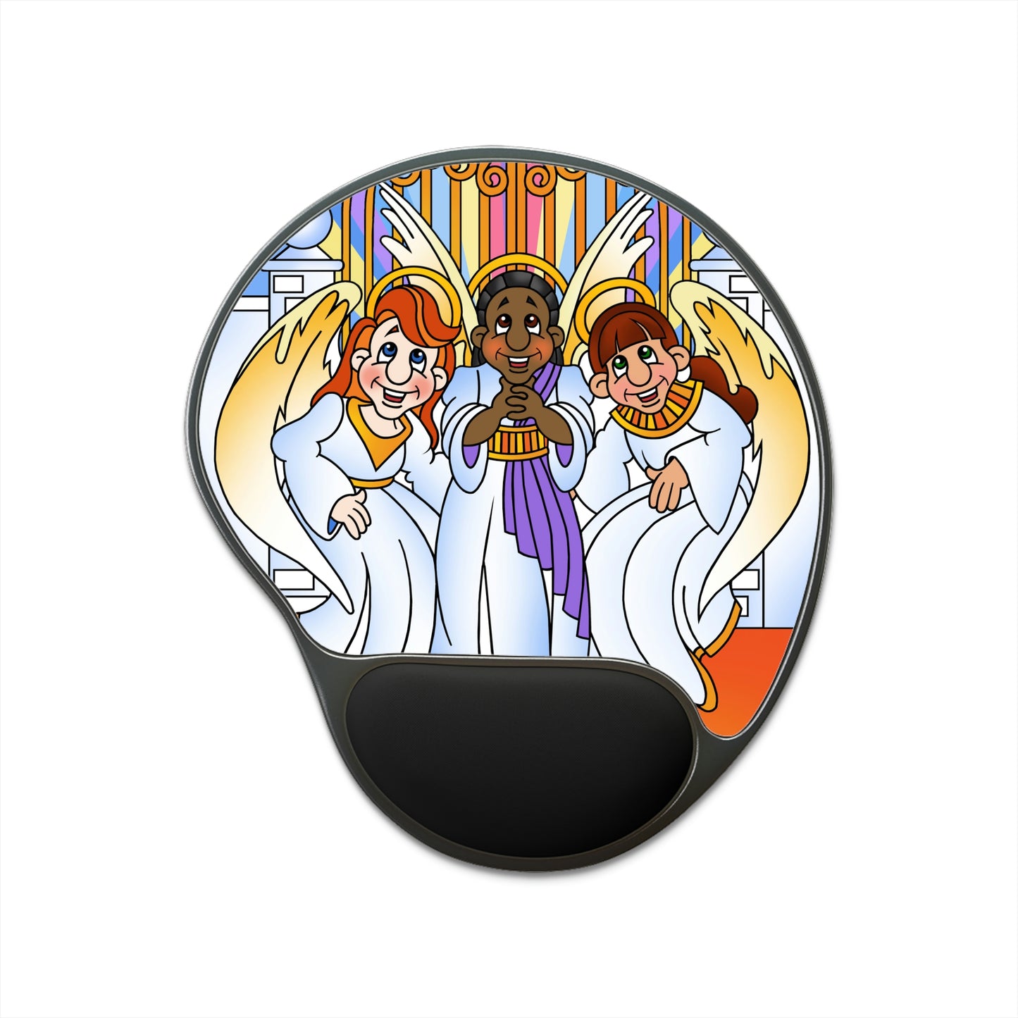 Shirley, Goodness, and Mercy Mouse Pad With Wrist Rest