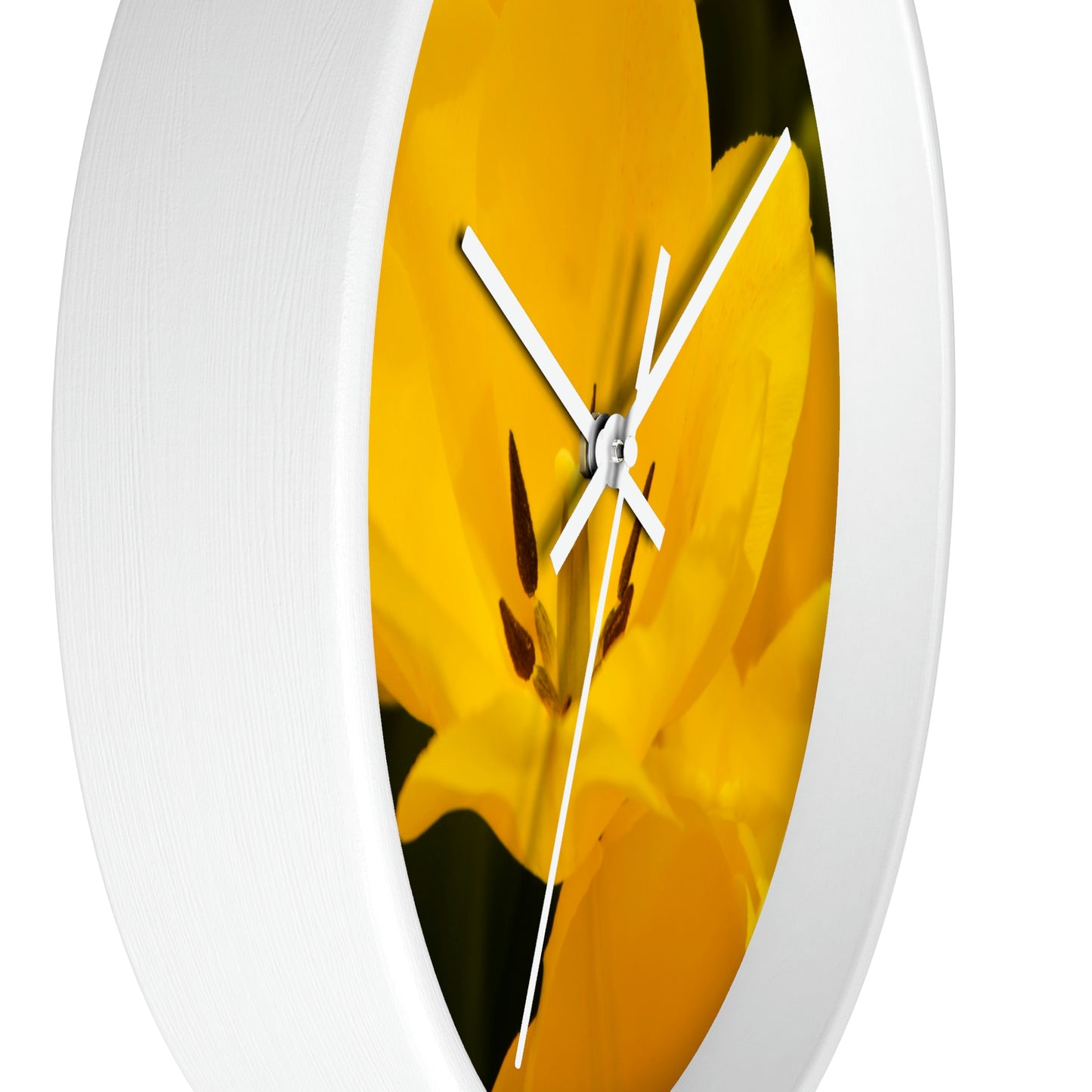 Flowers 16 Wall Clock