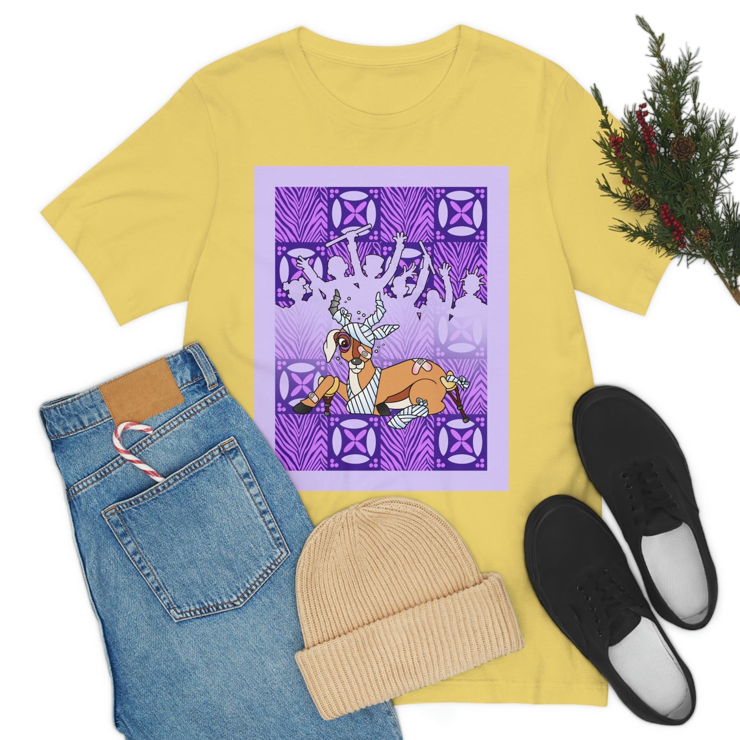 The Day that Goso Fell! Unisex Jersey Short Sleeve Tee
