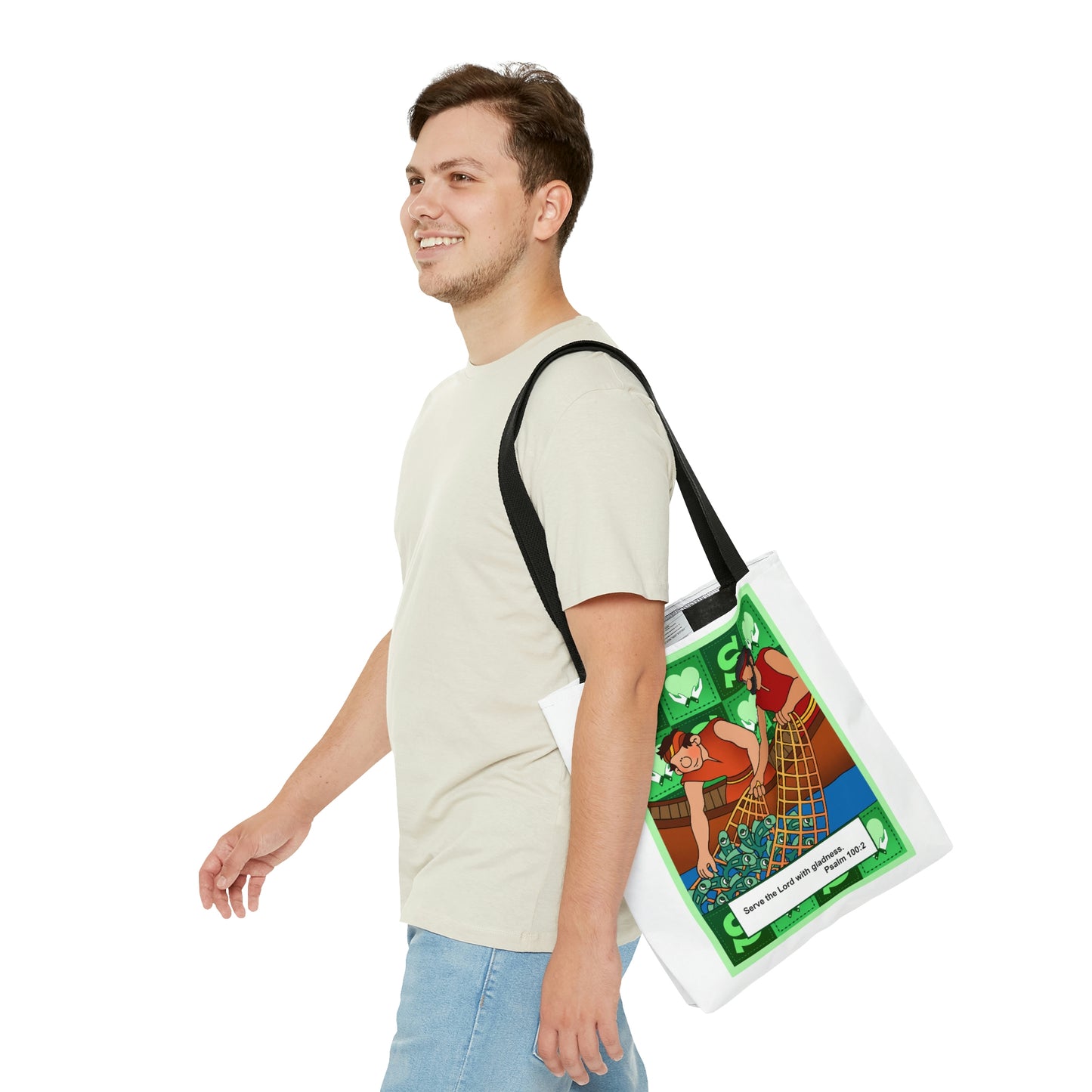 The Bible as Simple as ABC S AOP Tote Bag