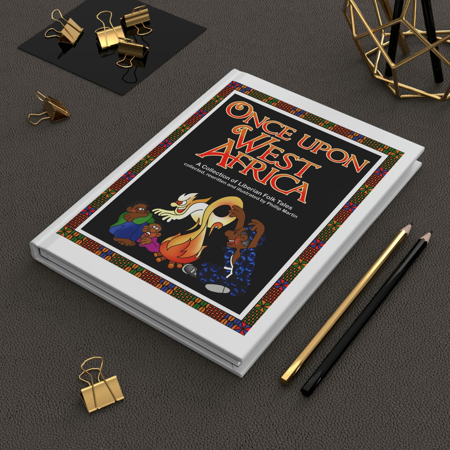 Once Upon West Africa Hardcover Journal Matte
