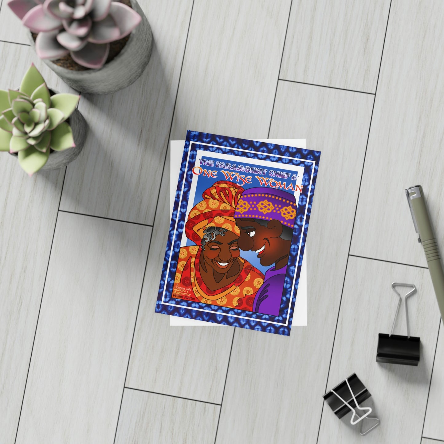 The Paramount Chief and One Wise Woman Greeting Card Bundles (envelopes not included)