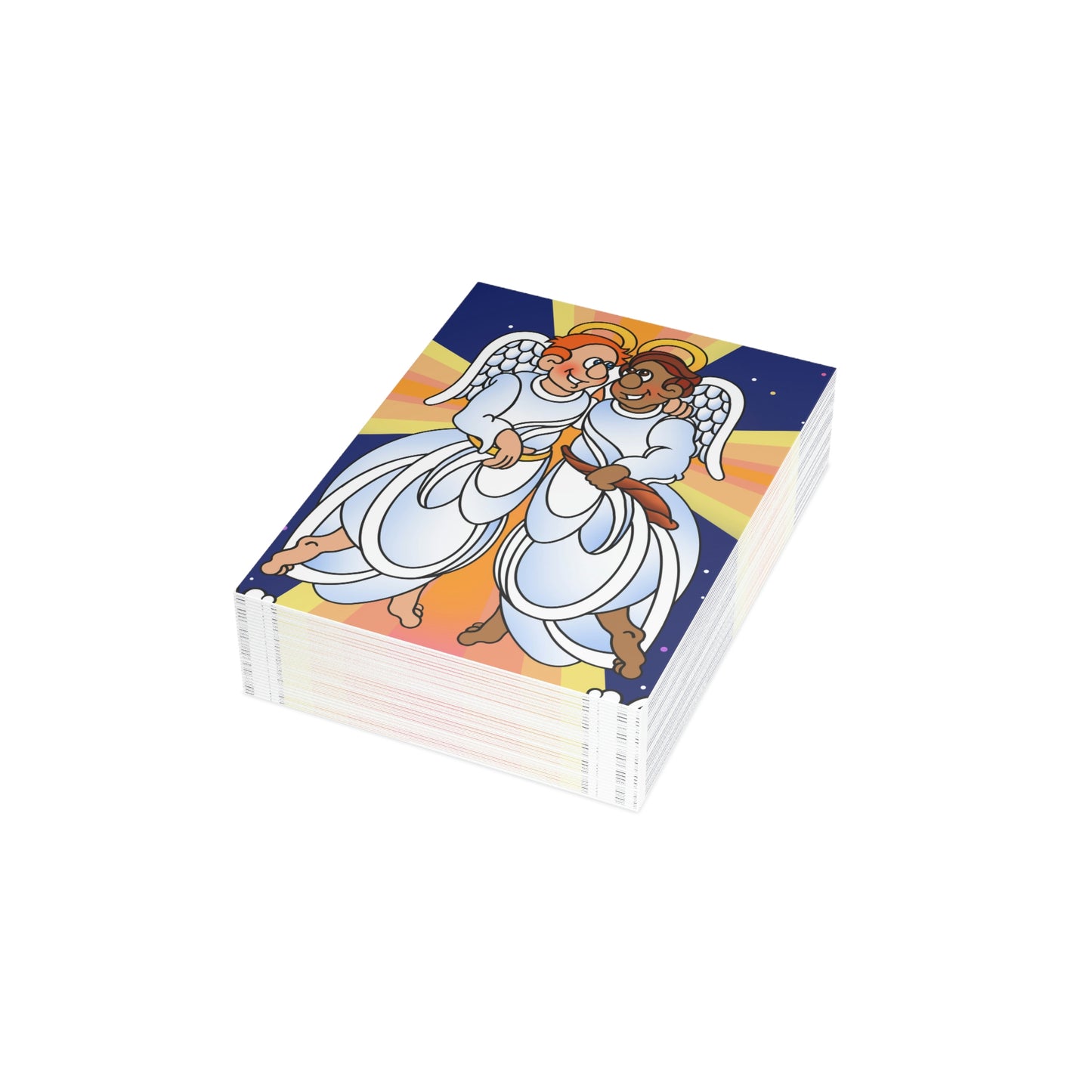 Hark and Harold Angel Sing Greeting Cards (1, 10, 30, and 50pcs)
