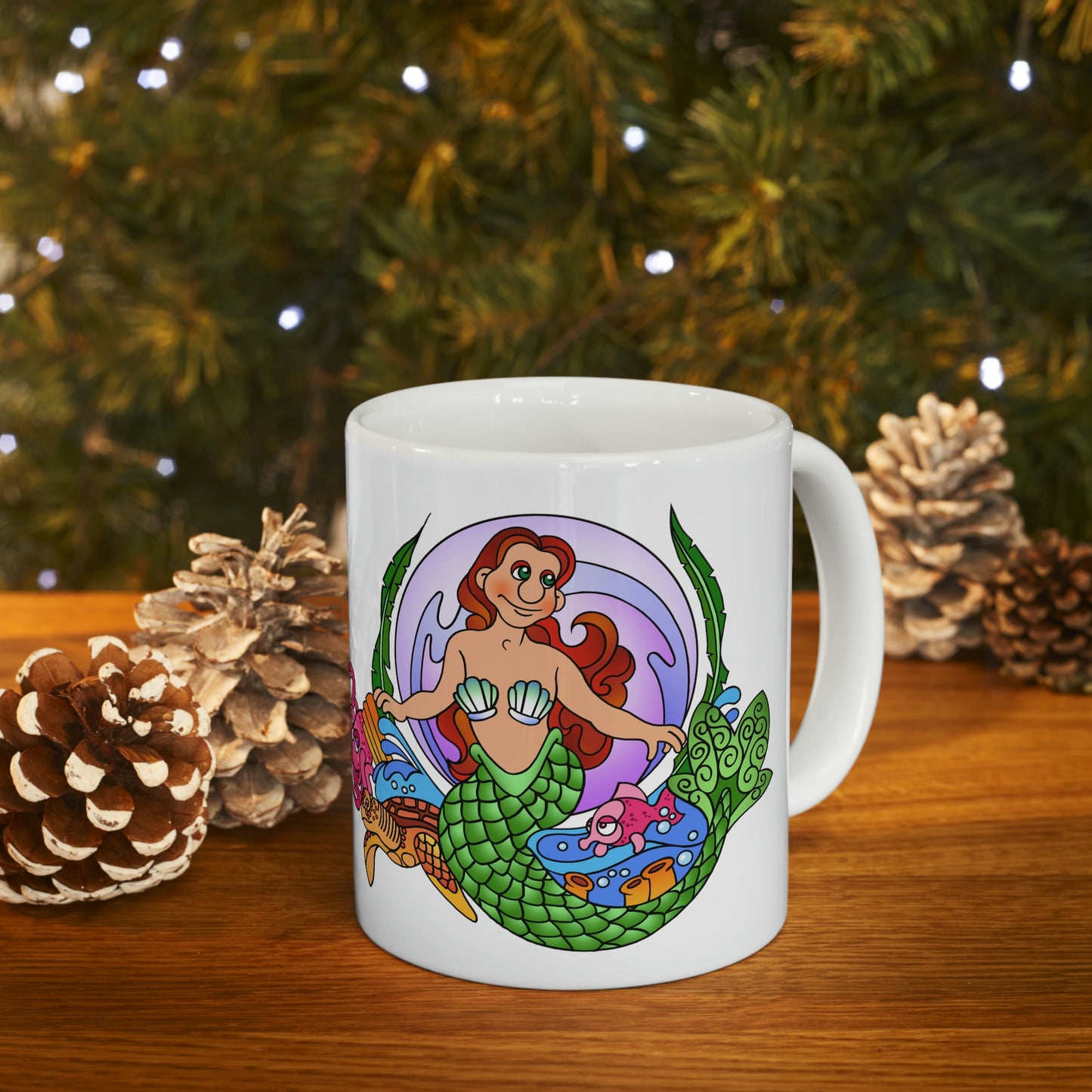 Mermaid! Ceramic Mug 11oz