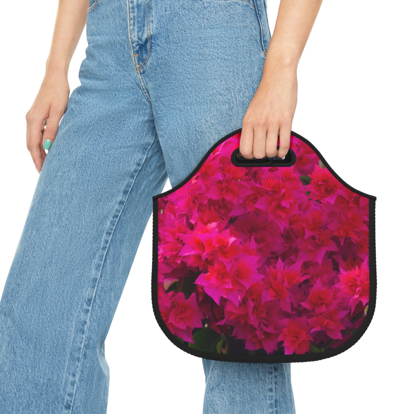 Flowers 27 Neoprene Lunch Bag