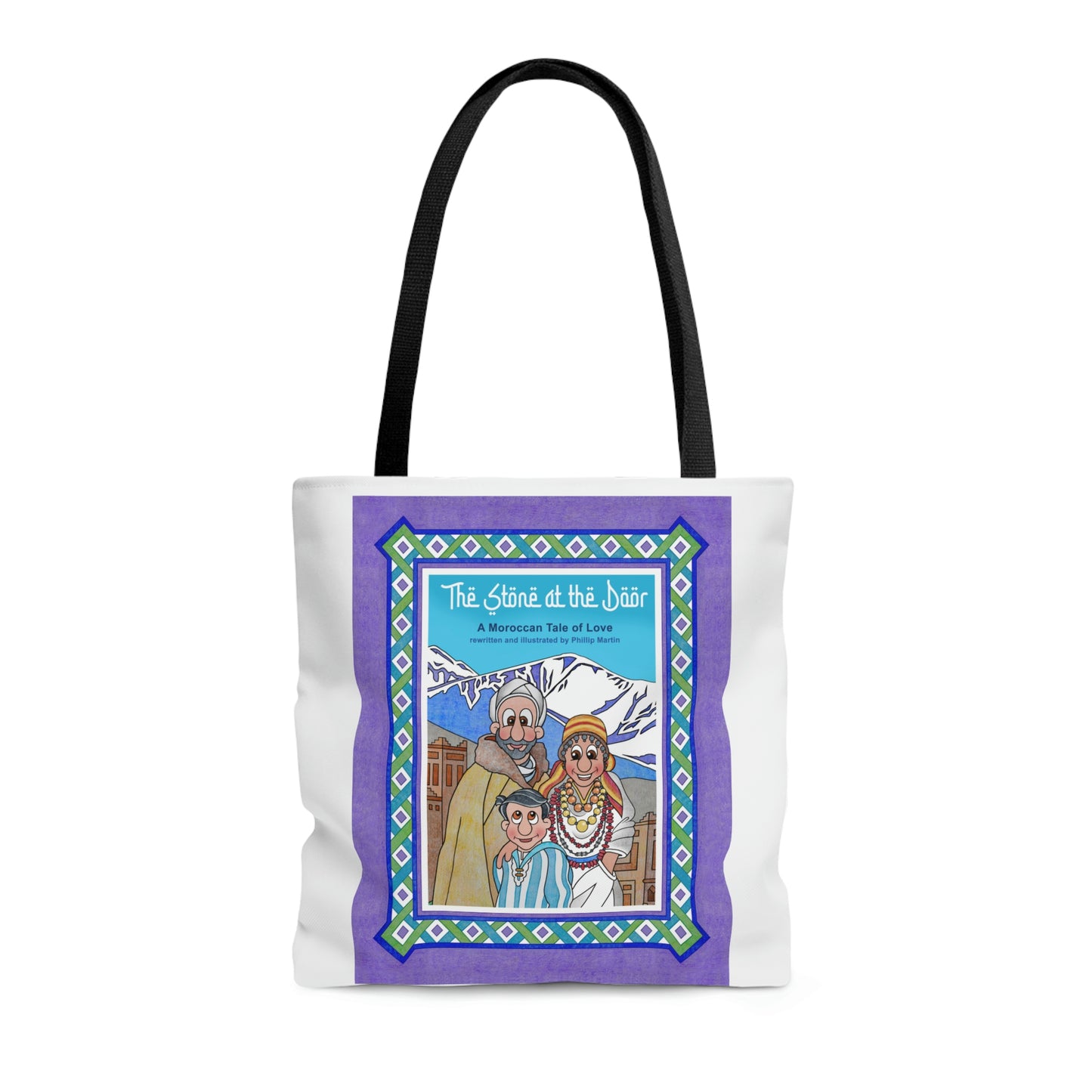 The Stone at the Door AOP Tote Bag