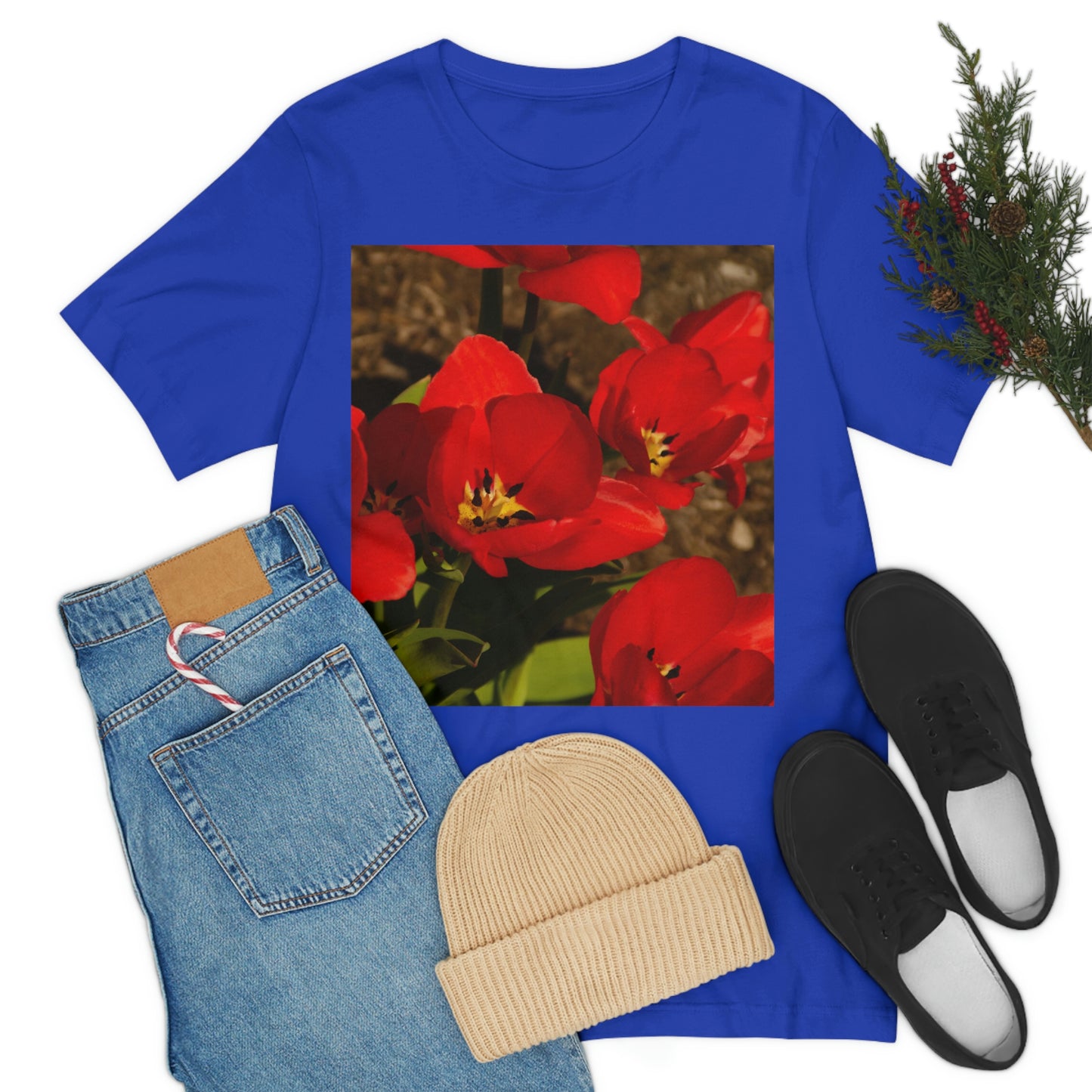 Flowers 05 Unisex Jersey Short Sleeve Tee