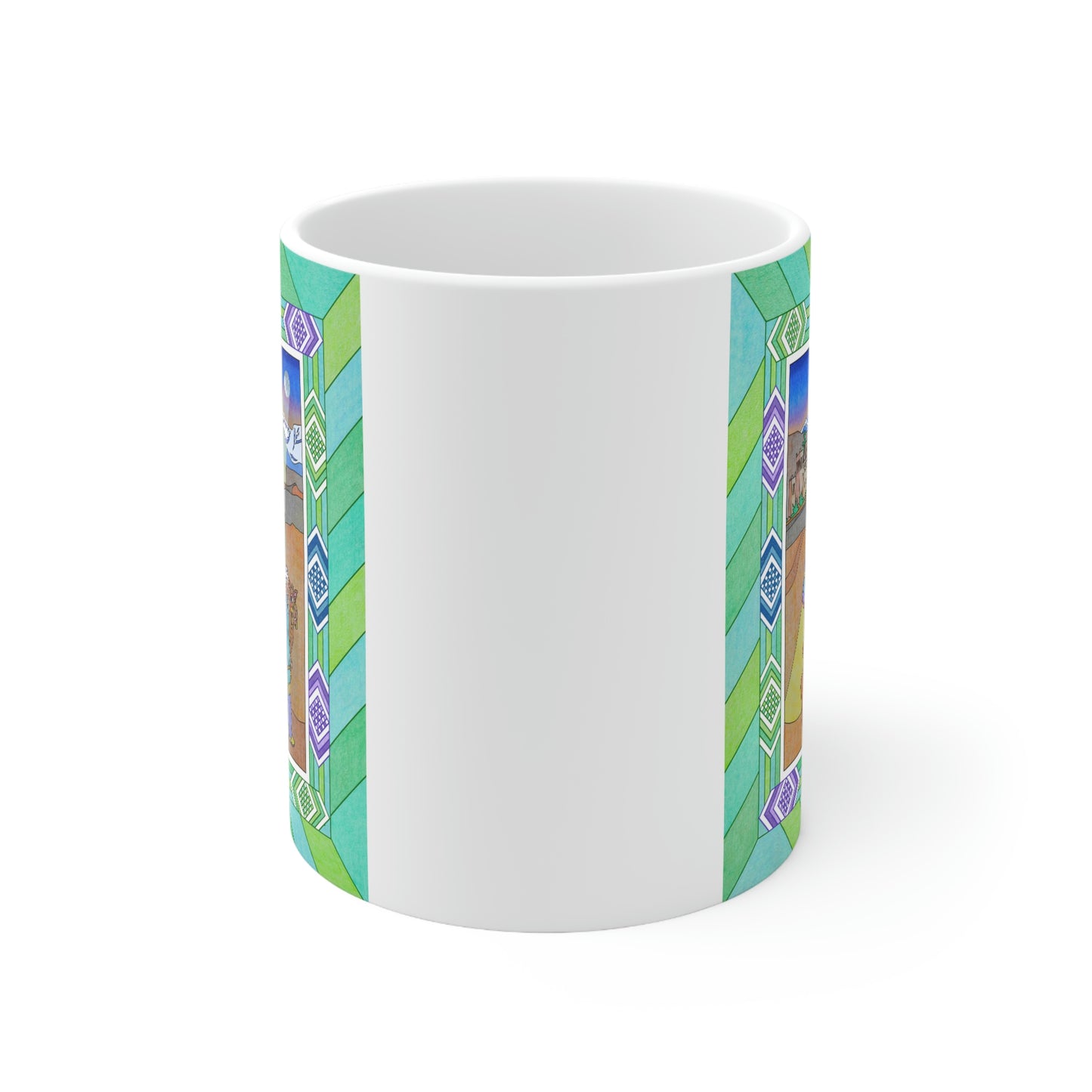 The Stone at the Door! Ceramic Mug 11oz