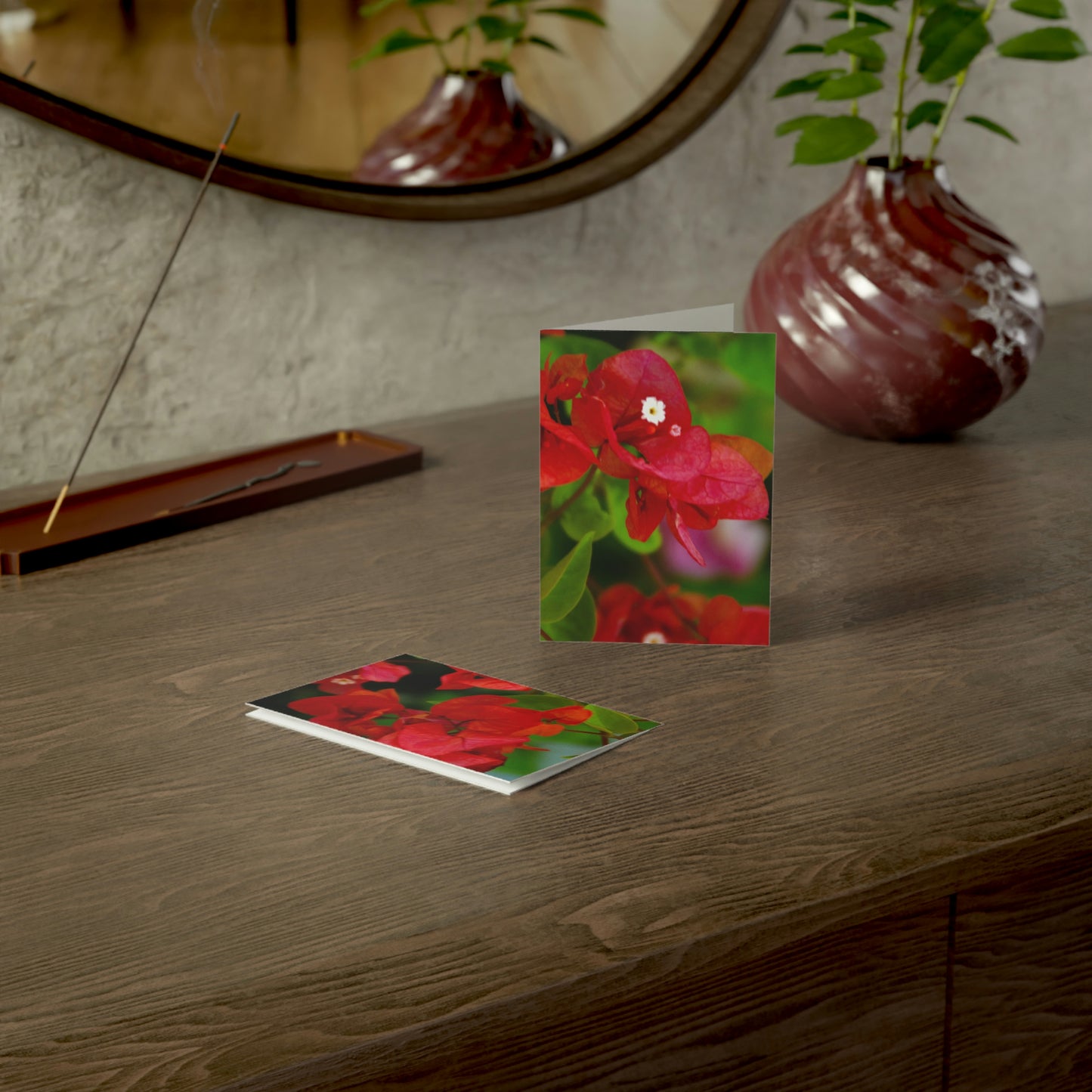 Flowers 28 Greeting Cards (1, 10, 30, and 50pcs)