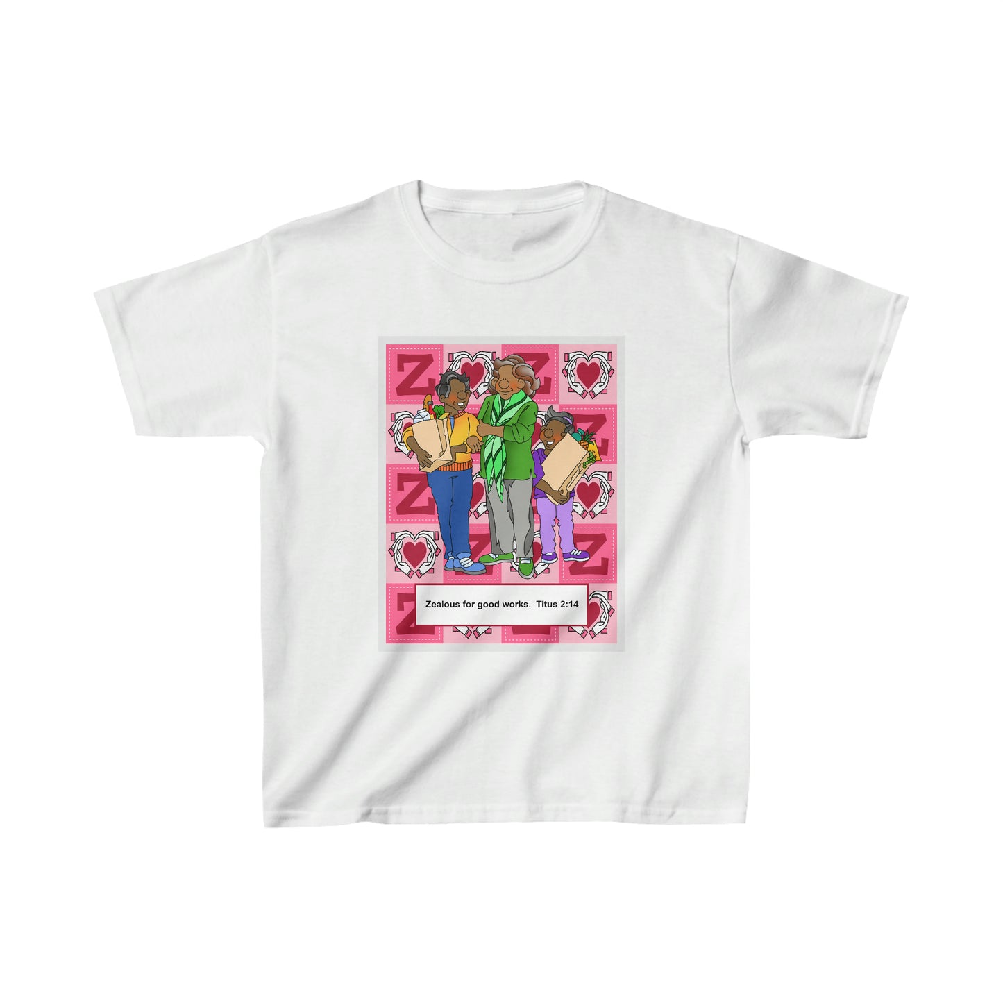 The Bible as Simple as ABC Z Kids Heavy Cotton™ Tee