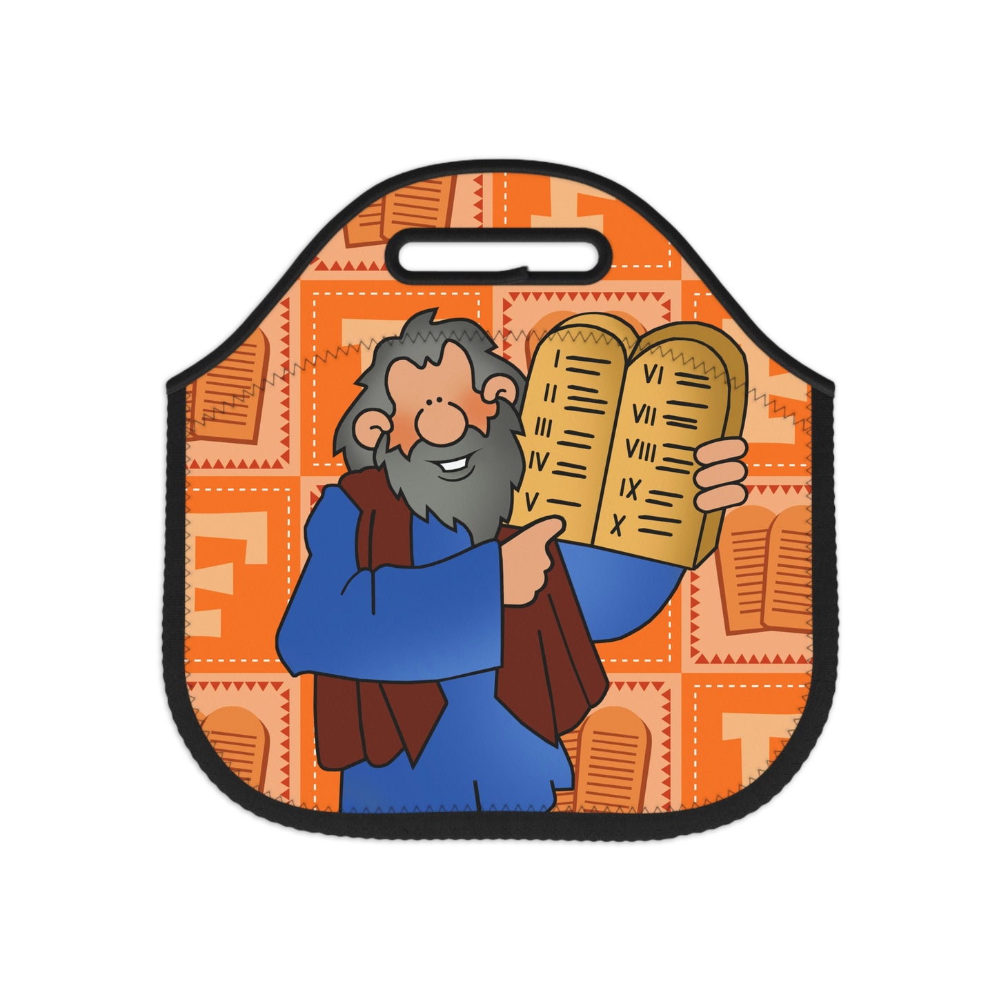 The Bible as Simple as ABC F Neoprene Lunch Bag