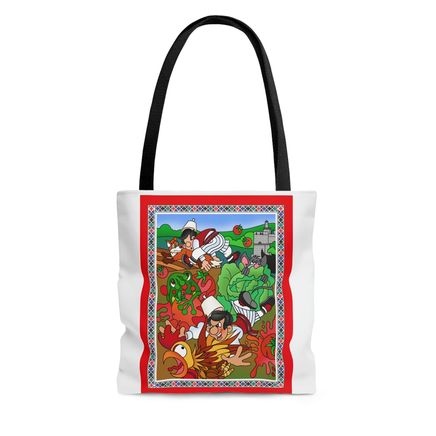 The Half Rooster! AOP Tote Bag