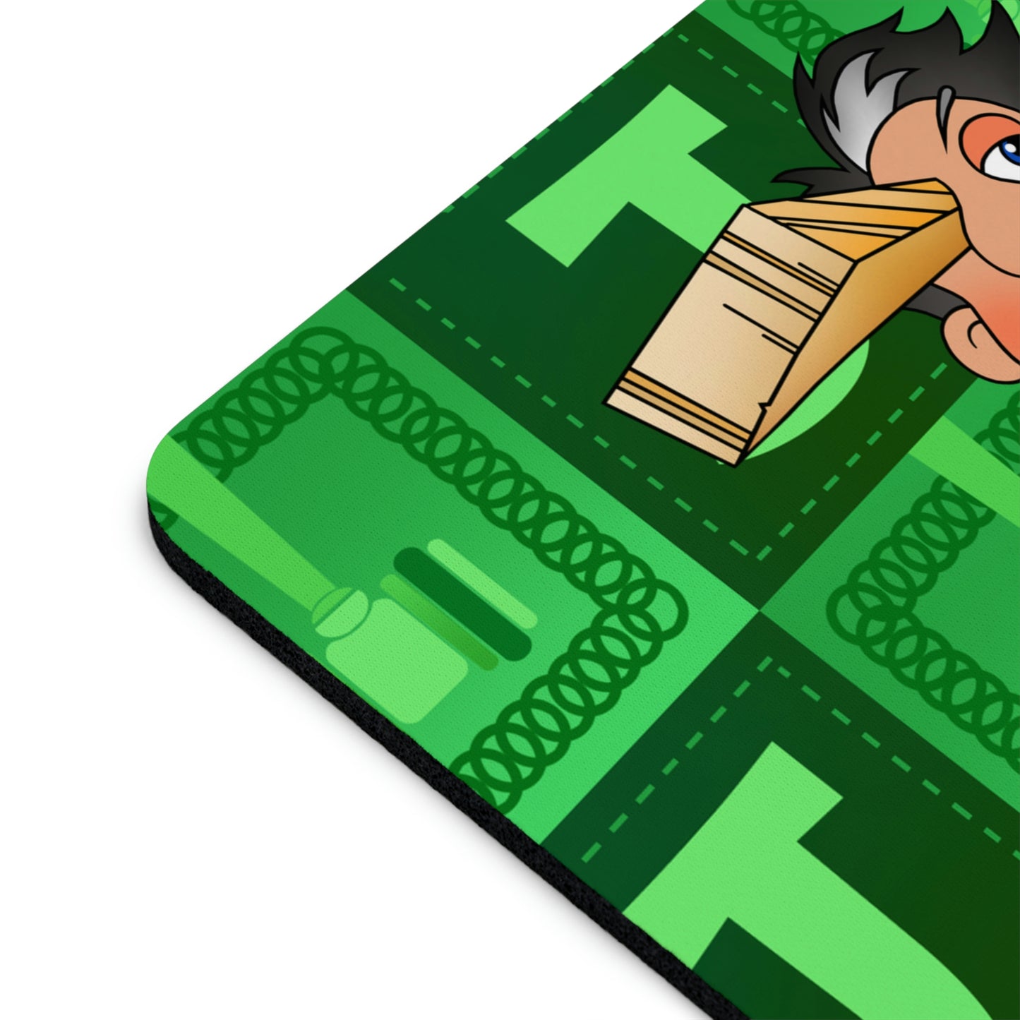 The Bible as Simple as ABC J Rectangle Mouse Pad